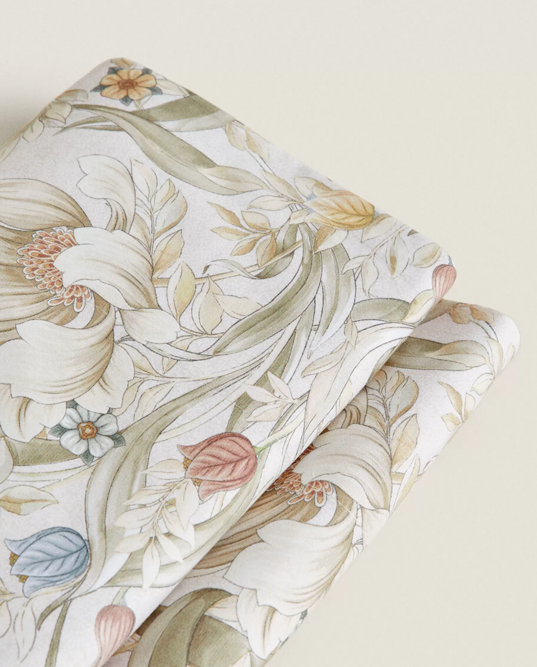 ZARA Home Floral Print Flat Sheet | Flat Sheets