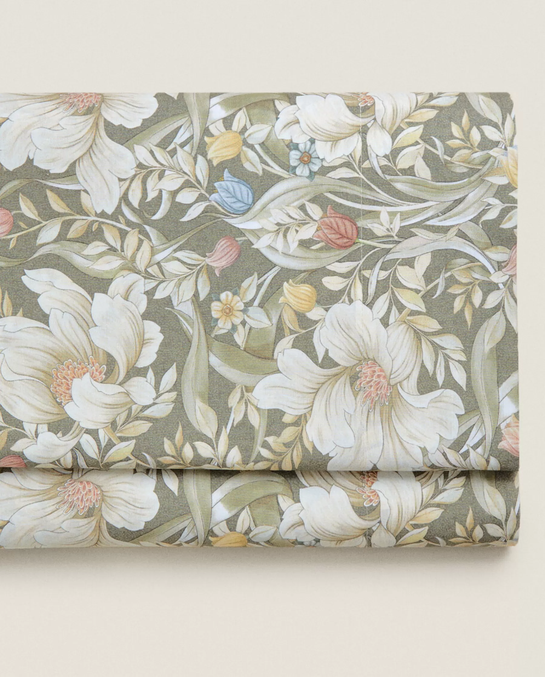 ZARA Home Floral Print Flat Sheet | Flat Sheets