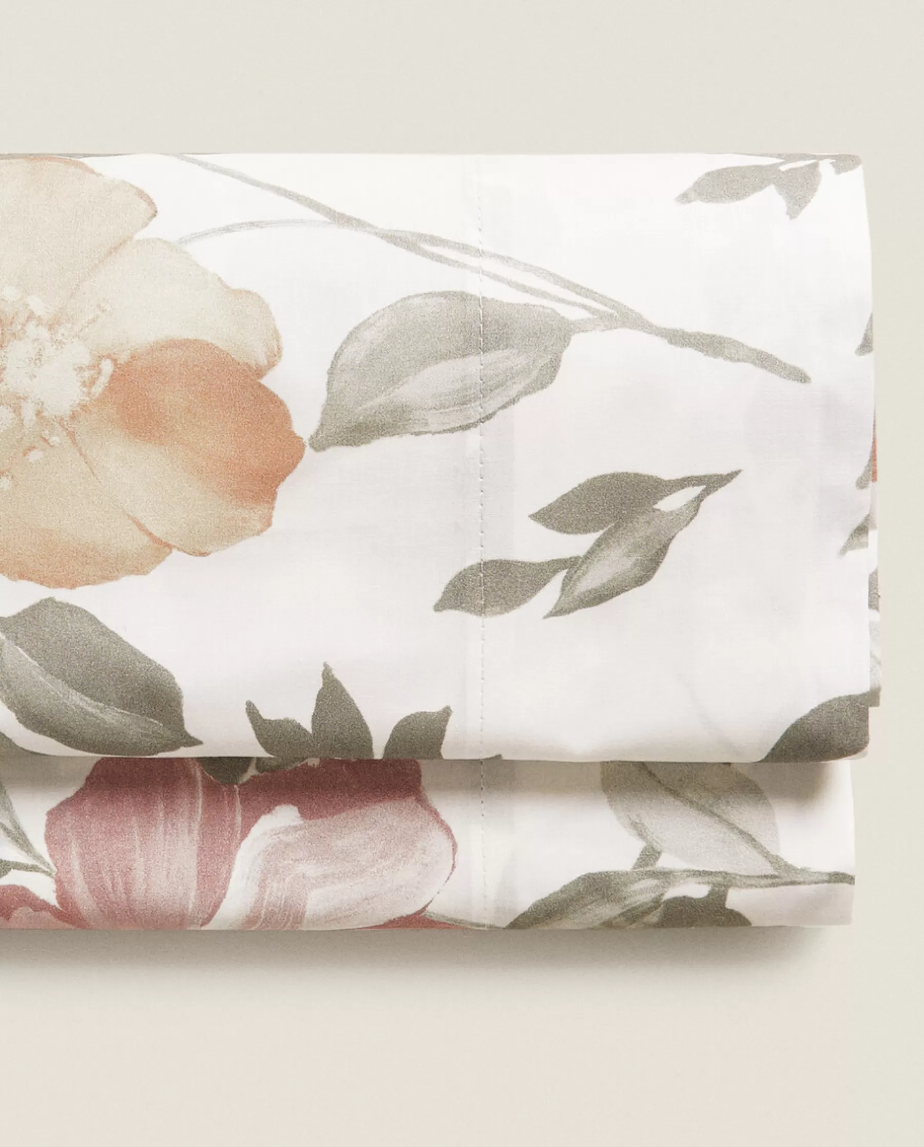 ZARA Home Floral Print Flat Sheet | Flat Sheets