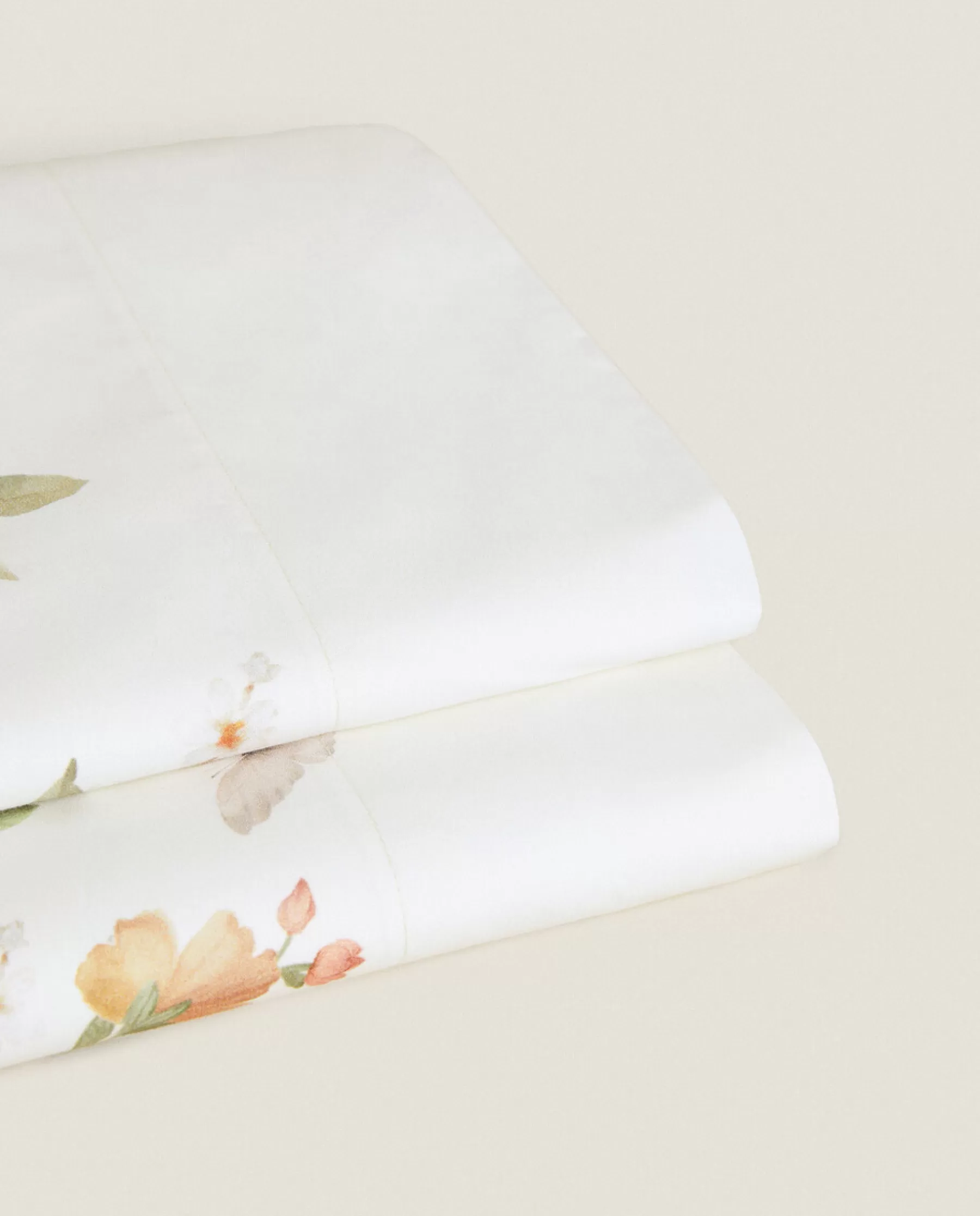 ZARA Home Flower And Butterfly Print Top Sheet | Flat Sheets