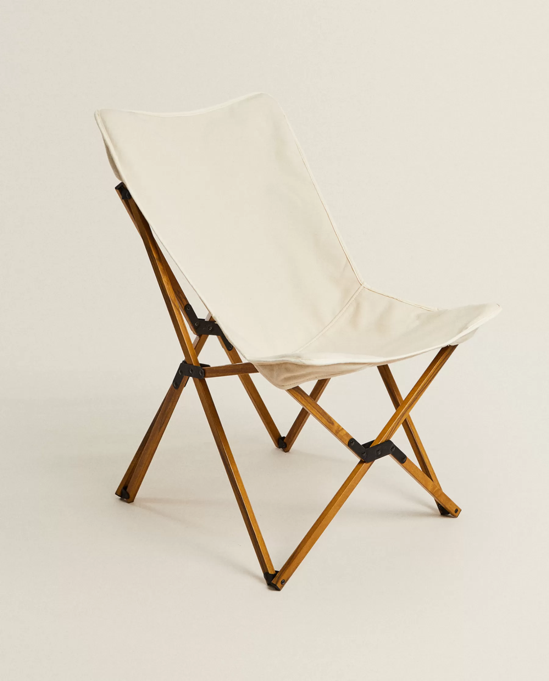 ZARA Home Folding Aluminum And Canvas Chair | Chairs & Armchairs