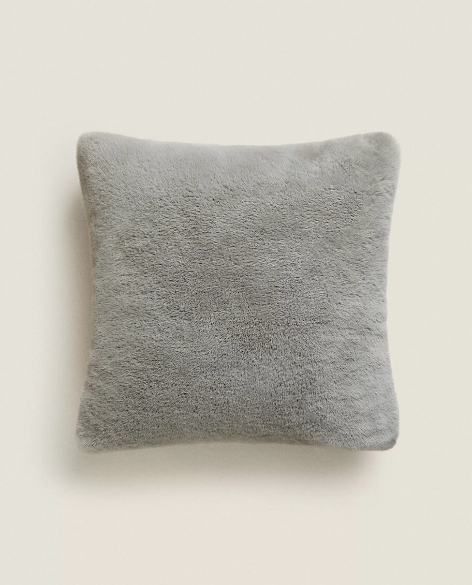 ZARA Home Fur (Faux) Throw Pillow Cover | Solid