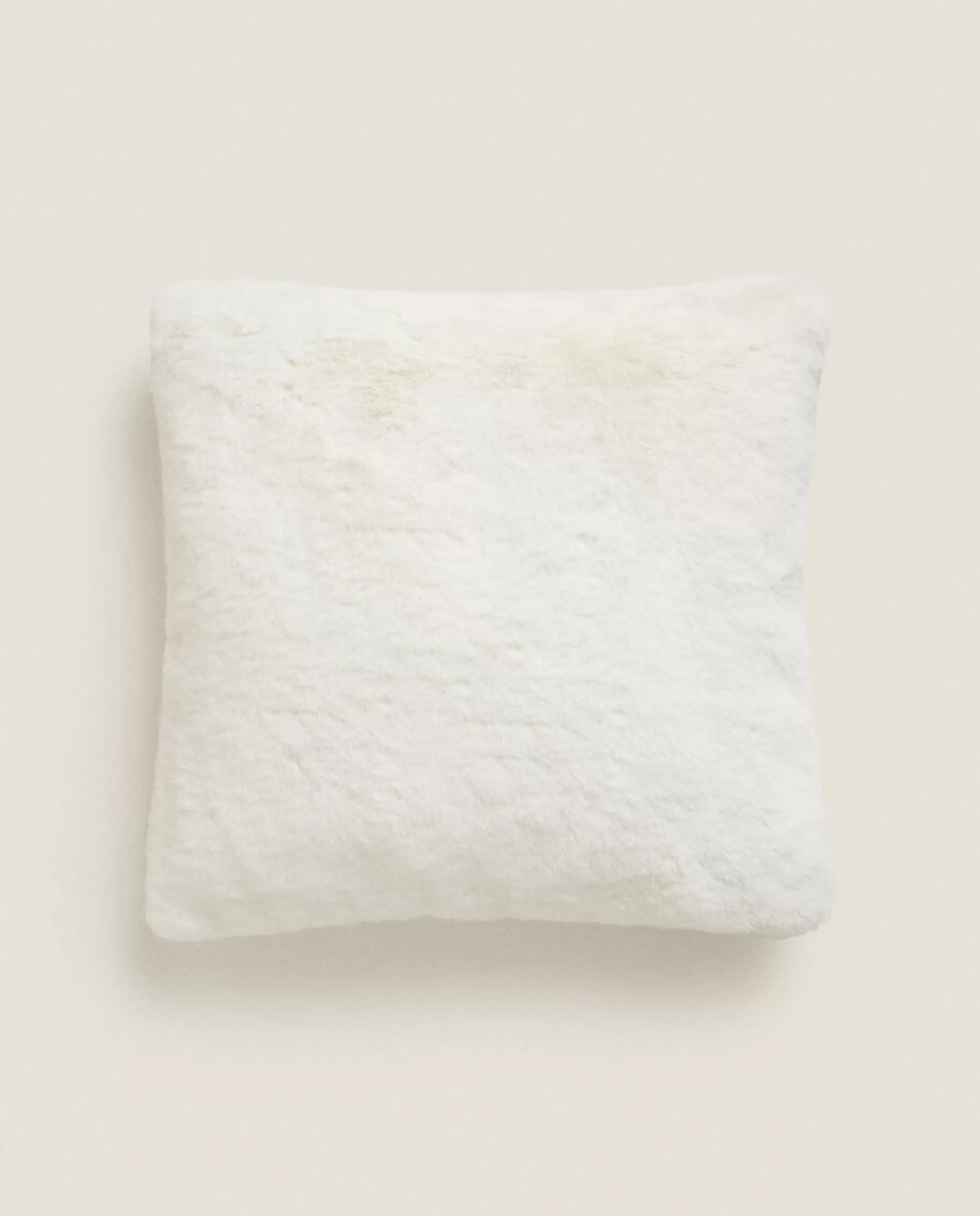 ZARA Home Fur (Faux) Throw Pillow Cover | Solid