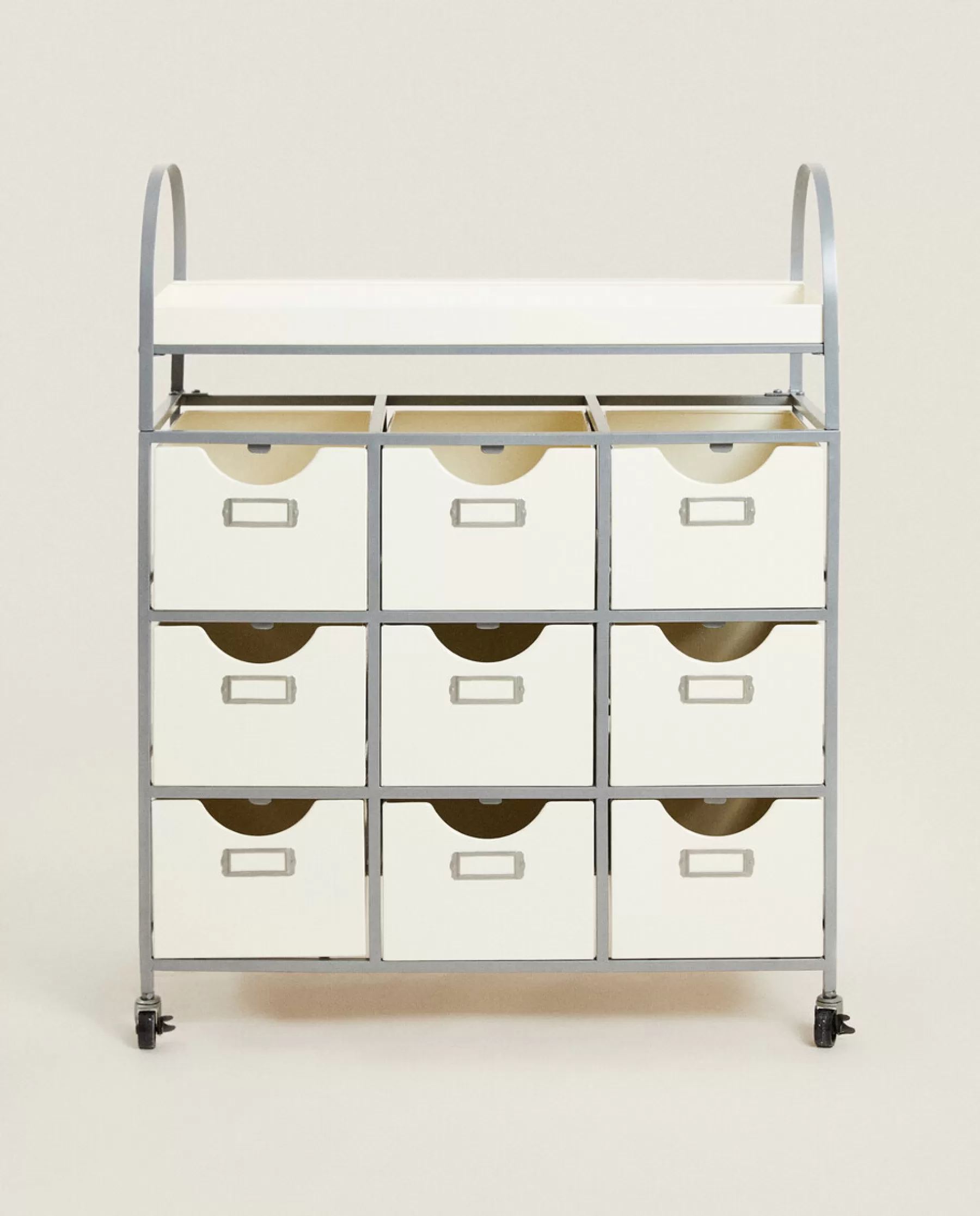 ZARA Home Galvanized Furniture With Wheels | Furniture