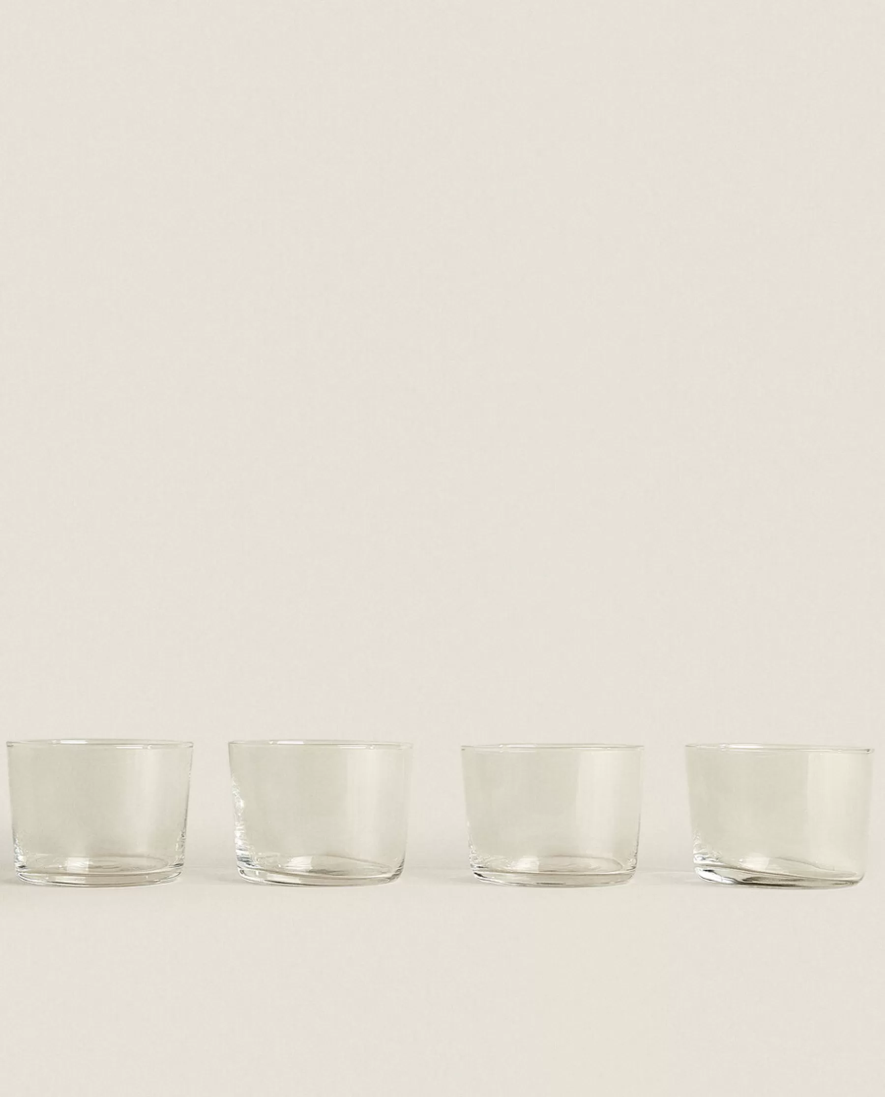 ZARA Home Glass Tumbler (Pack Of 4) | Tumblers