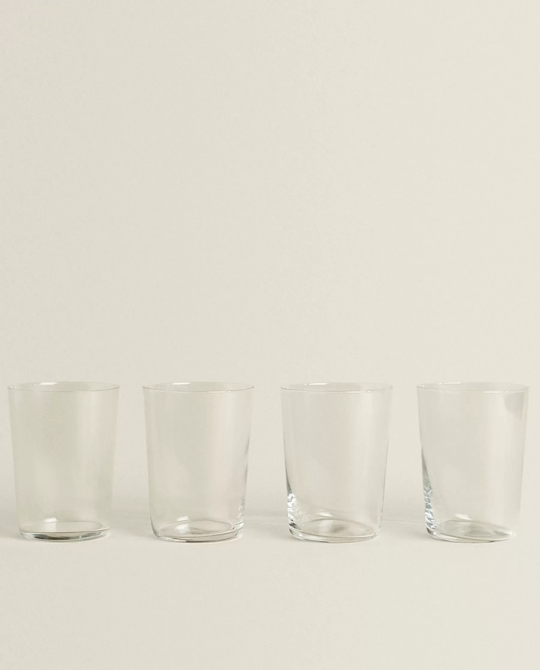 ZARA Home Glass Tumbler (Pack Of 4) | Tumblers