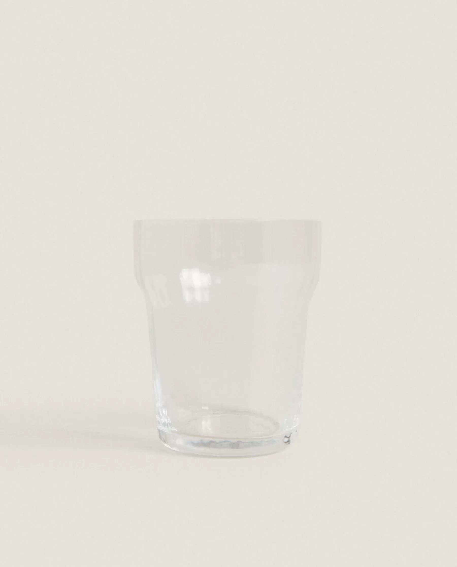 ZARA Home Glass Tumbler With Line Design | Tumblers