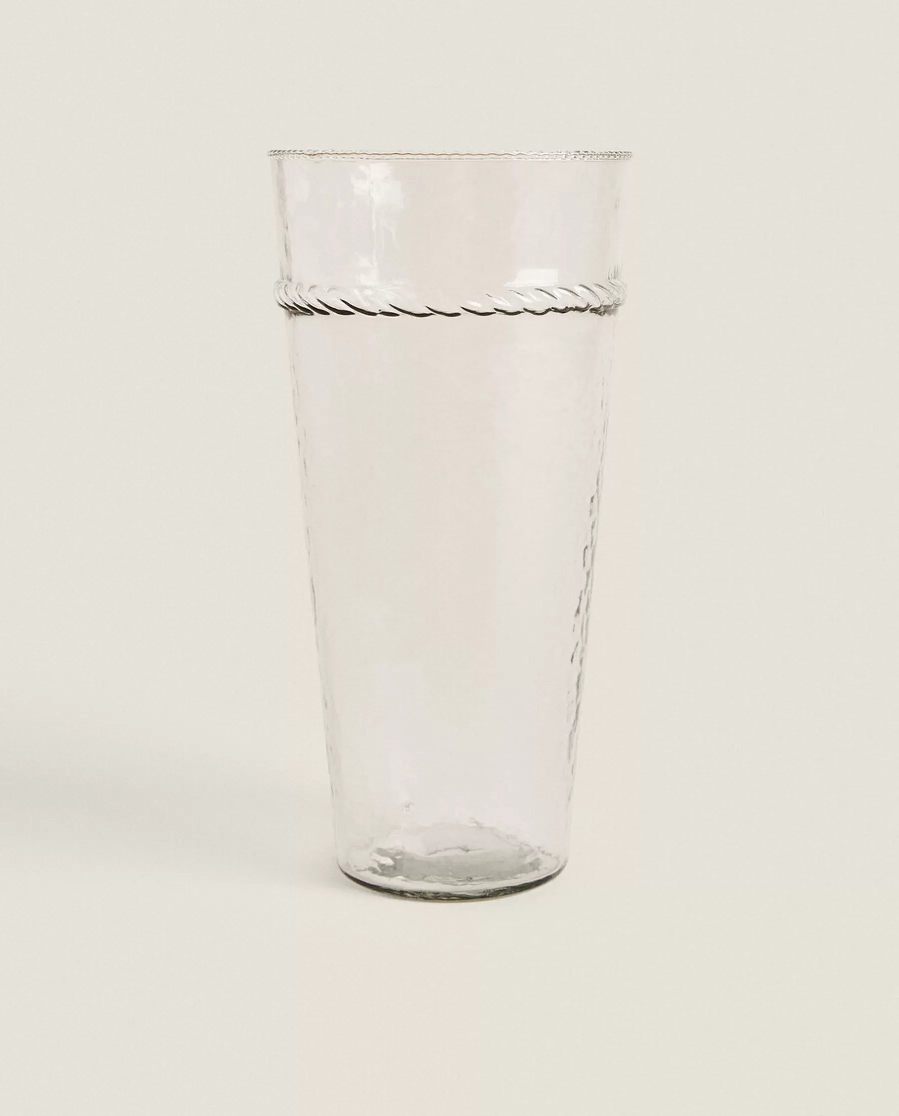 ZARA Home Glass Vase With Border | Vases