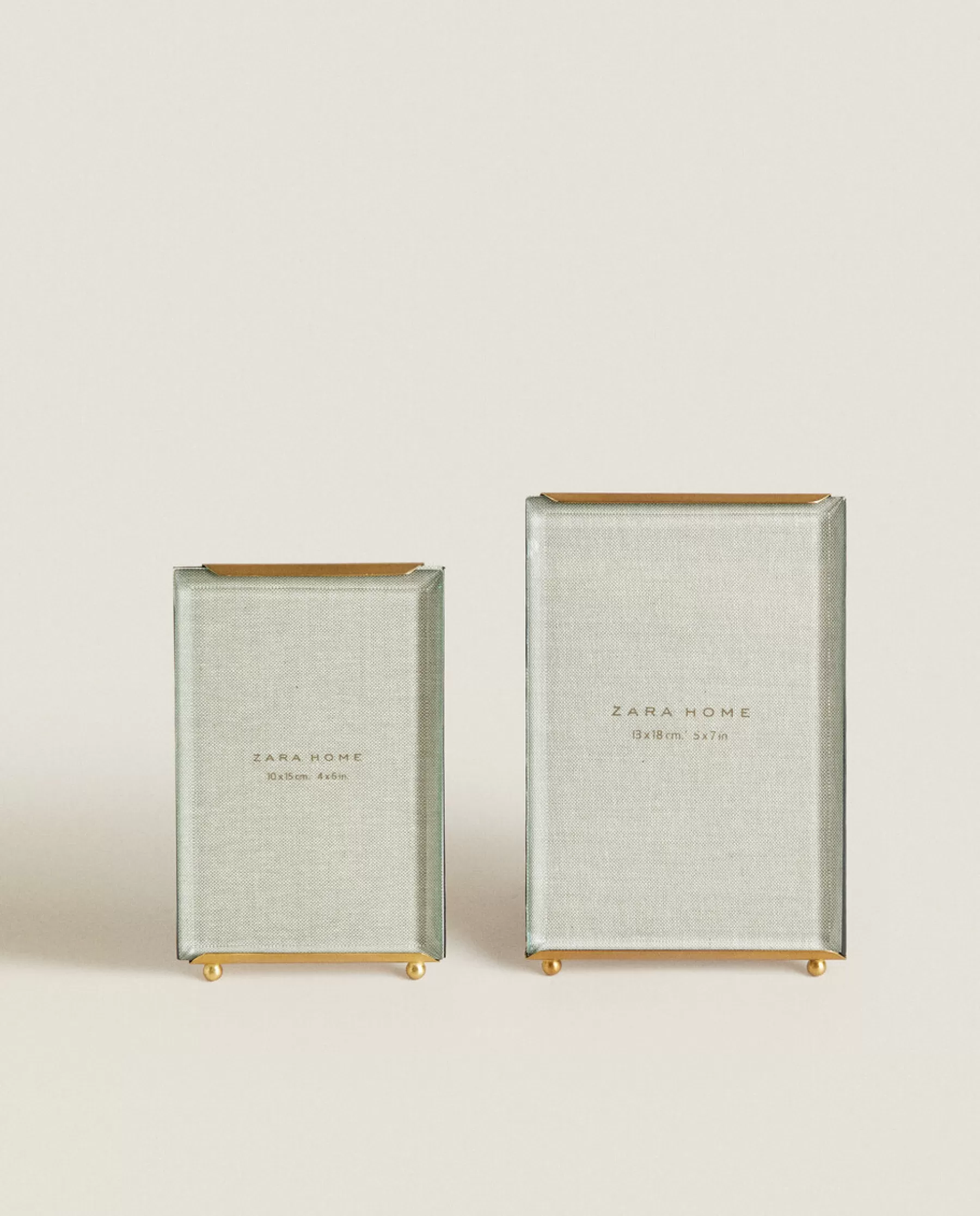 ZARA Home Gold Structure Frame | Frames And Canvases