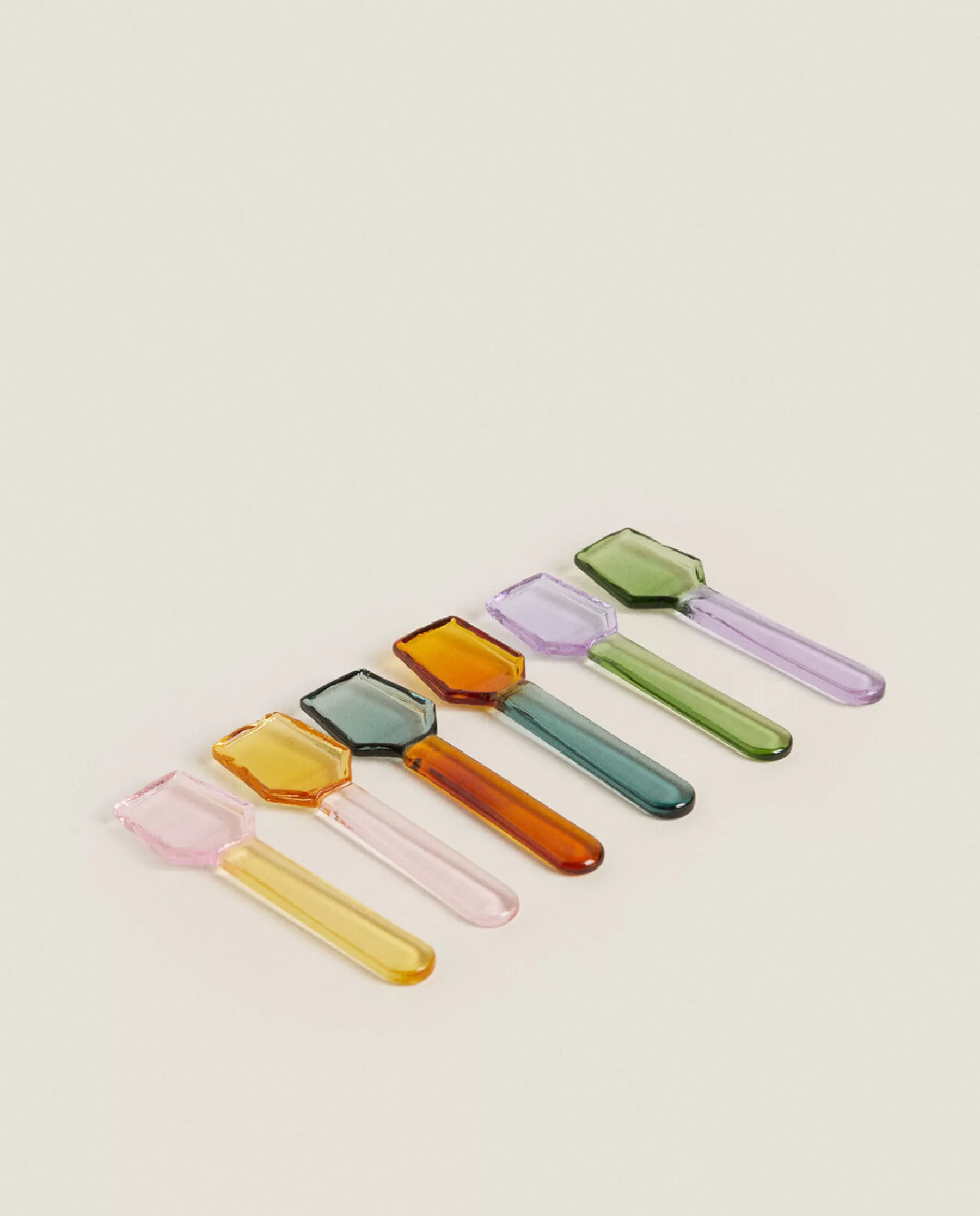 ZARA Home Ice Cream Spoons | Borosilicate Glass