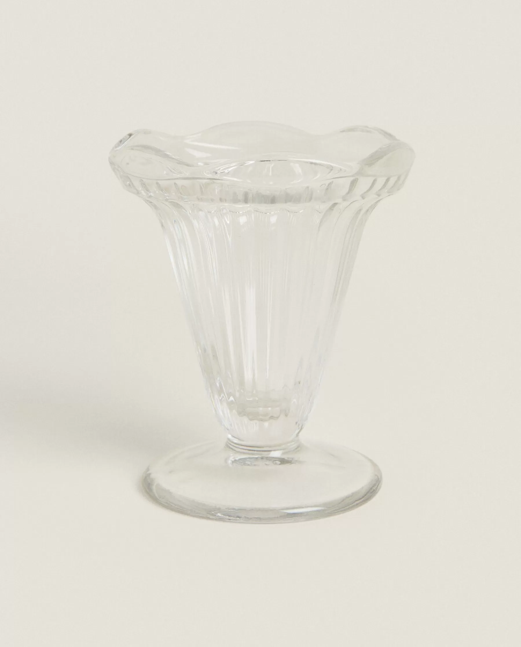 ZARA Home Ice-Cream Cup With Lines | Glasses And Flutes