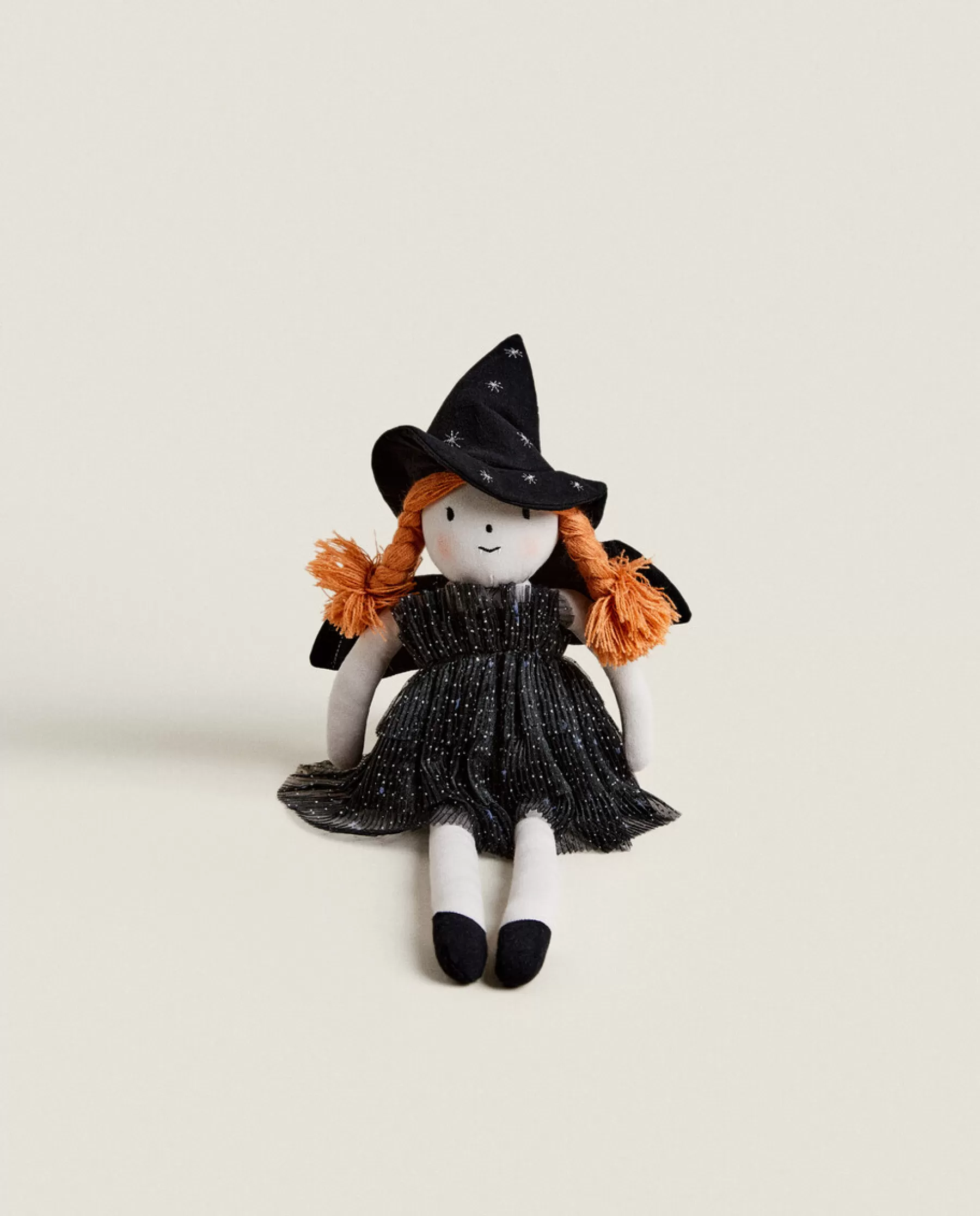 ZARA Home Kids' Halloween Witch Plush Toy | Playing