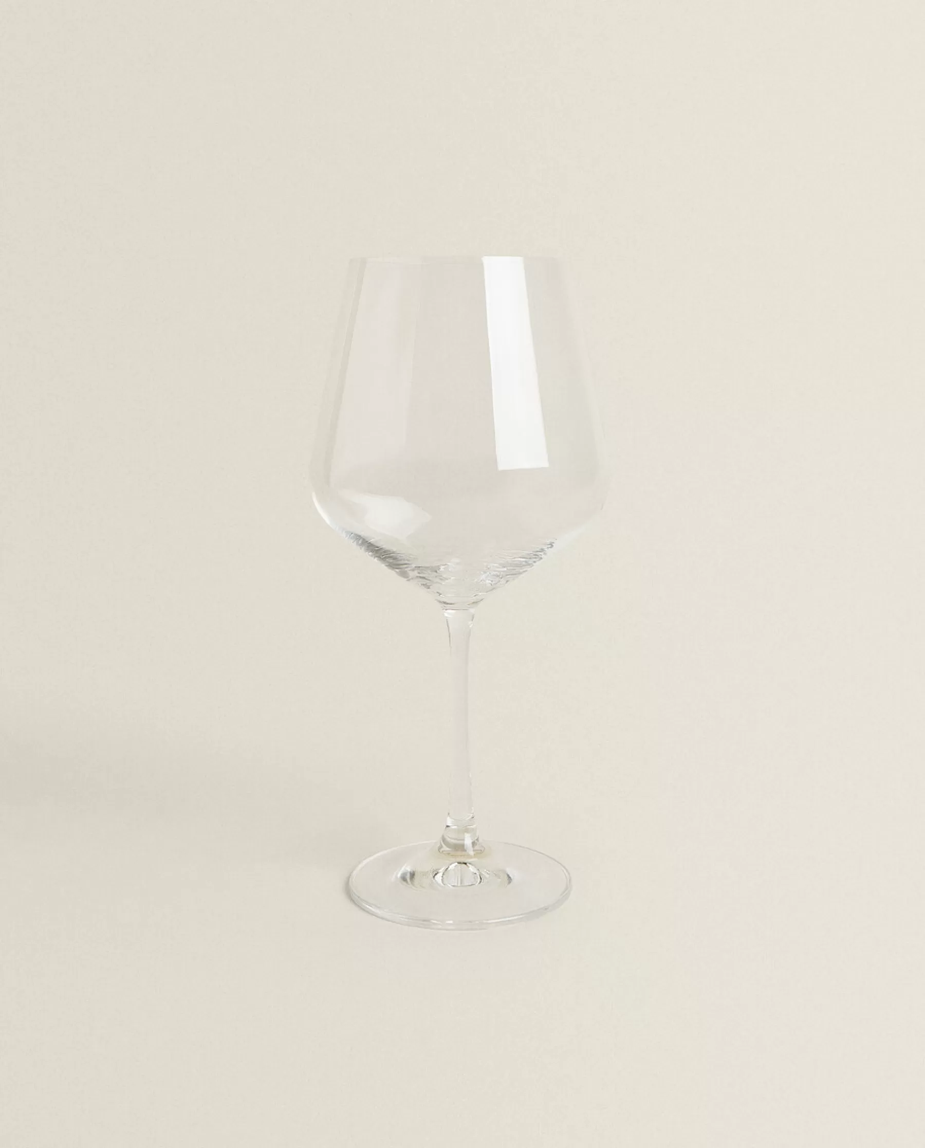 ZARA Home Large Bohemia Crystal Wine Glass | Glasses And Flutes