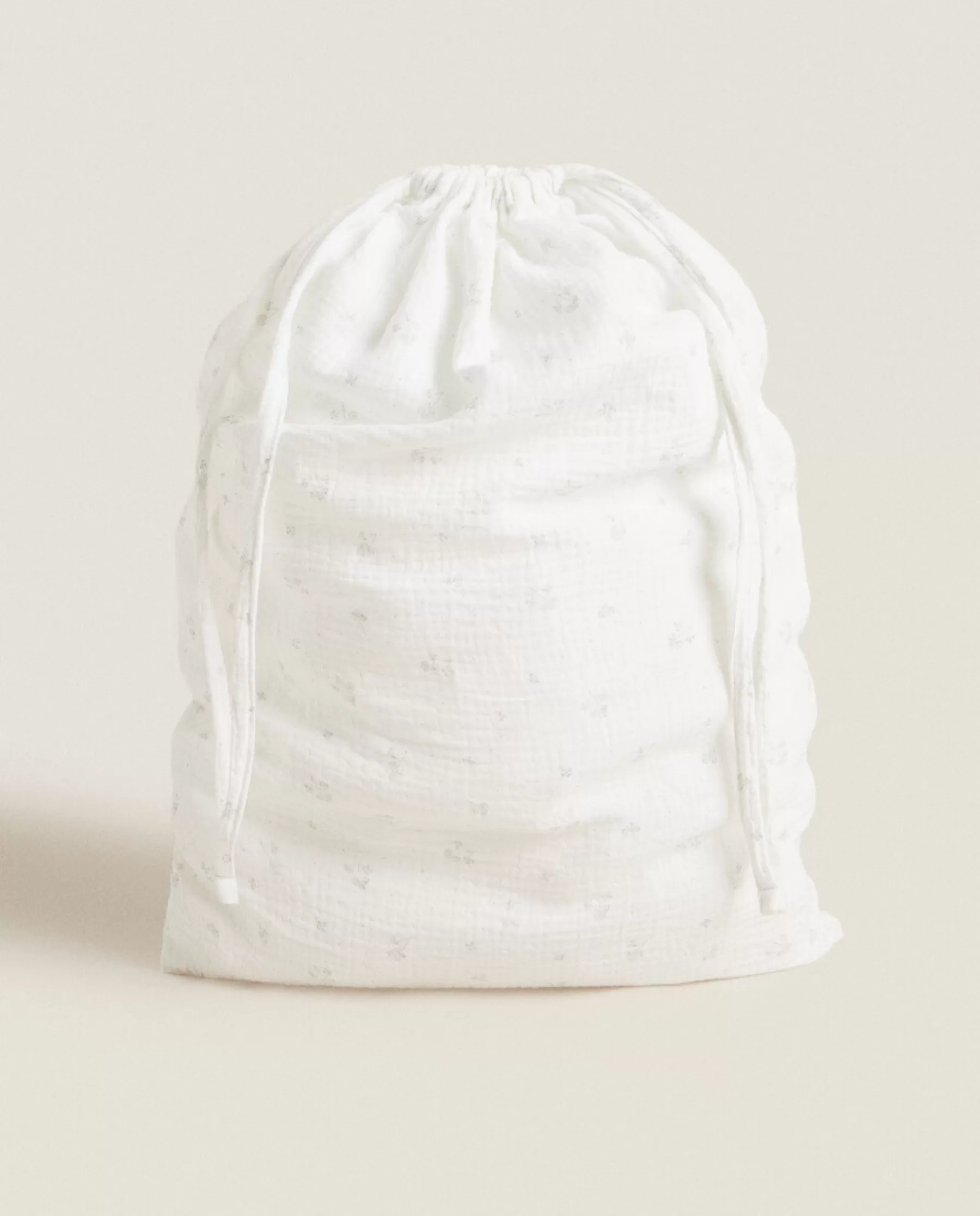 ZARA Home Large Clover Laundry Bag | Toiletry Bags