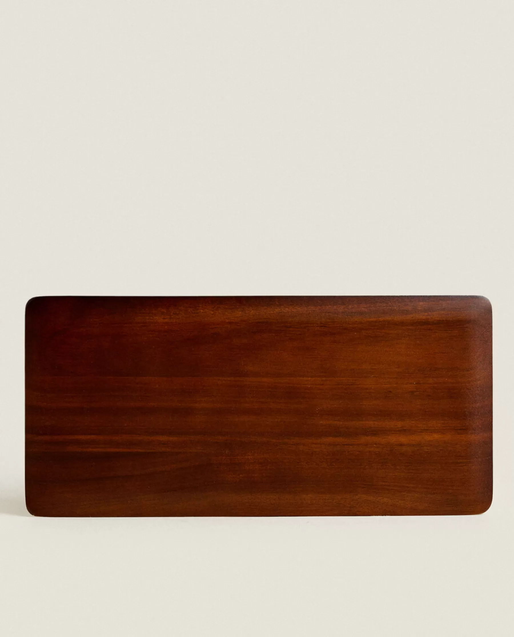 ZARA Home Large Flat Wood Tray | Trays & Candles