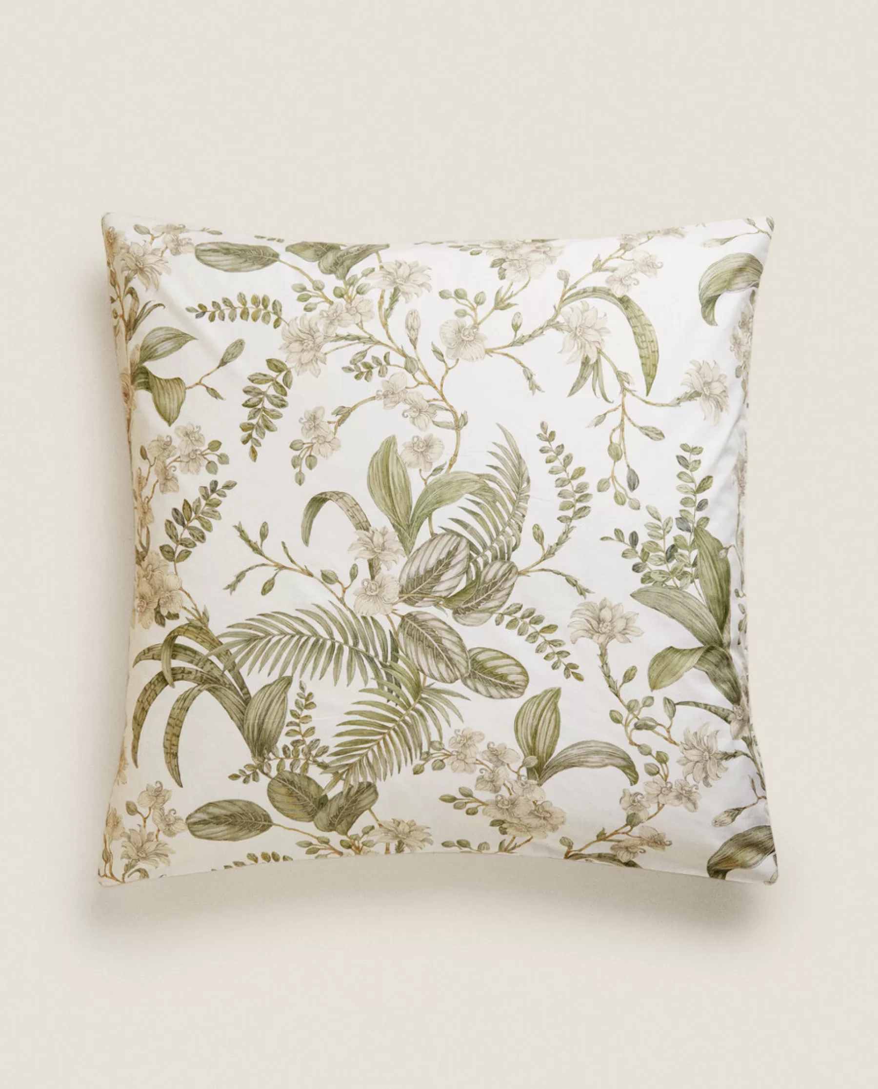 ZARA Home Leaf Print Pillowcase | Pillowcases