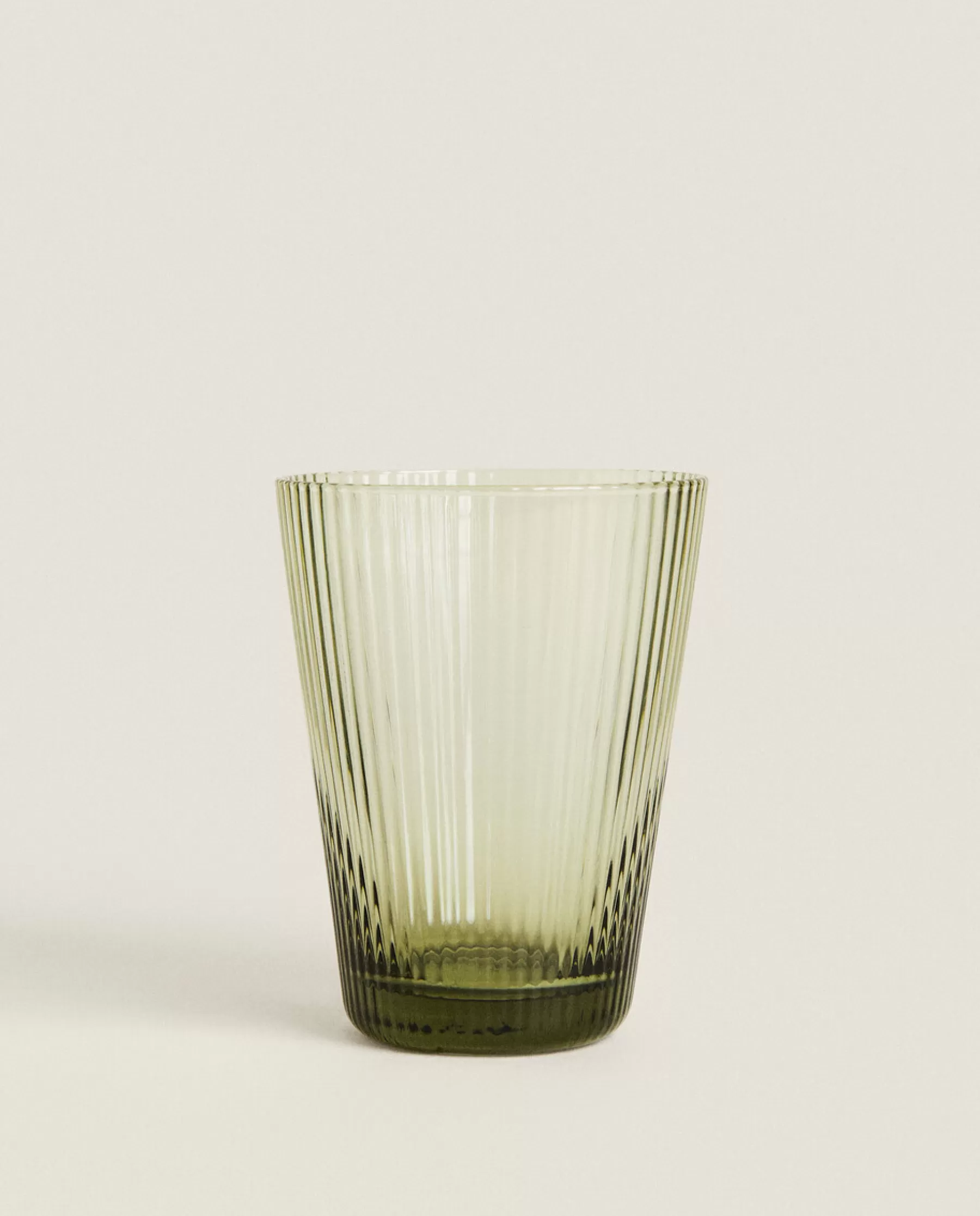 ZARA Home Lined Design Glass Tumbler | Tumblers