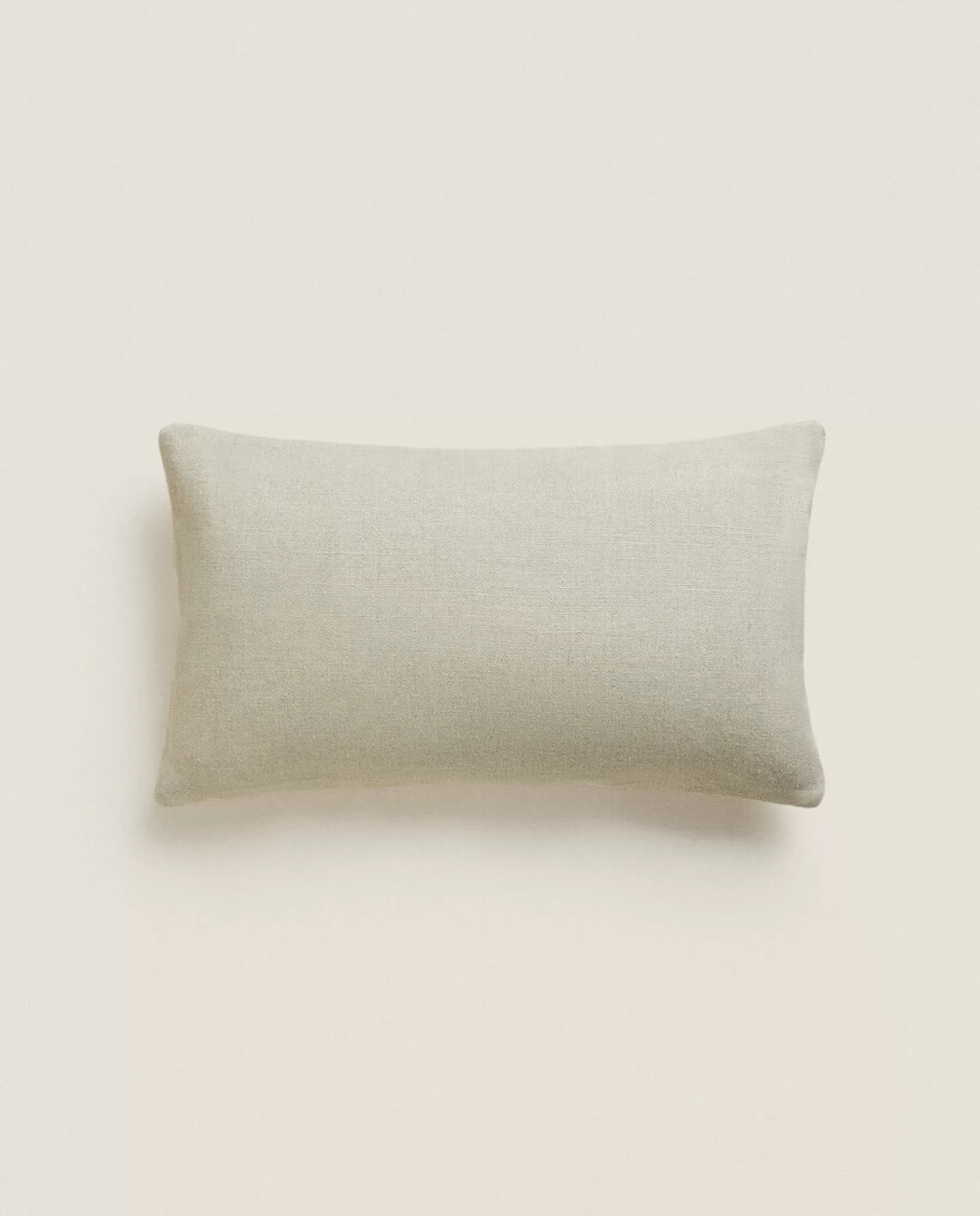 ZARA Home Linen And Velvet Throw Pillow Cover | Solid