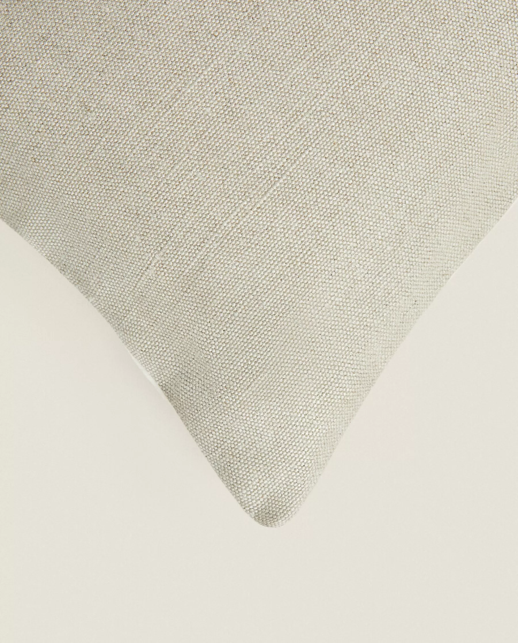 ZARA Home Linen And Velvet Throw Pillow Cover | Solid