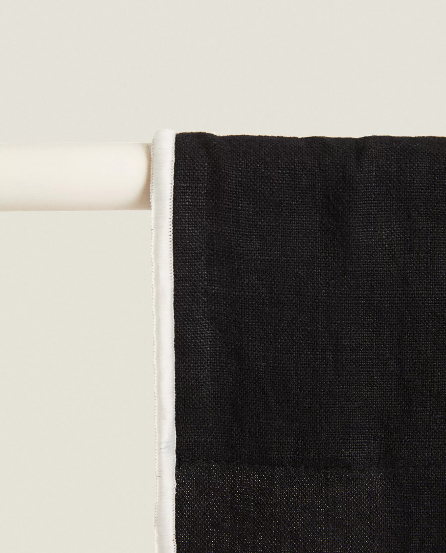 ZARA Home Linen Overlock Curtain | Curtains