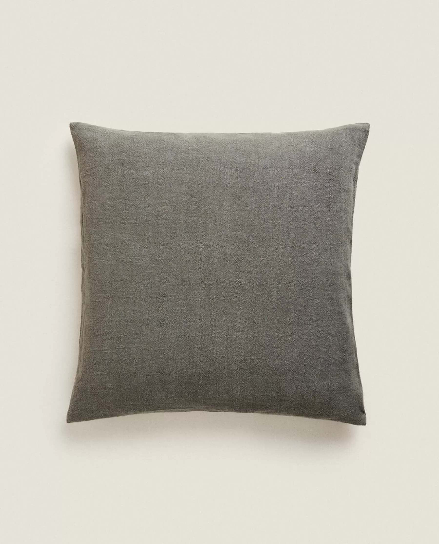 ZARA Home Linen Throw Pillow Cover | Solid