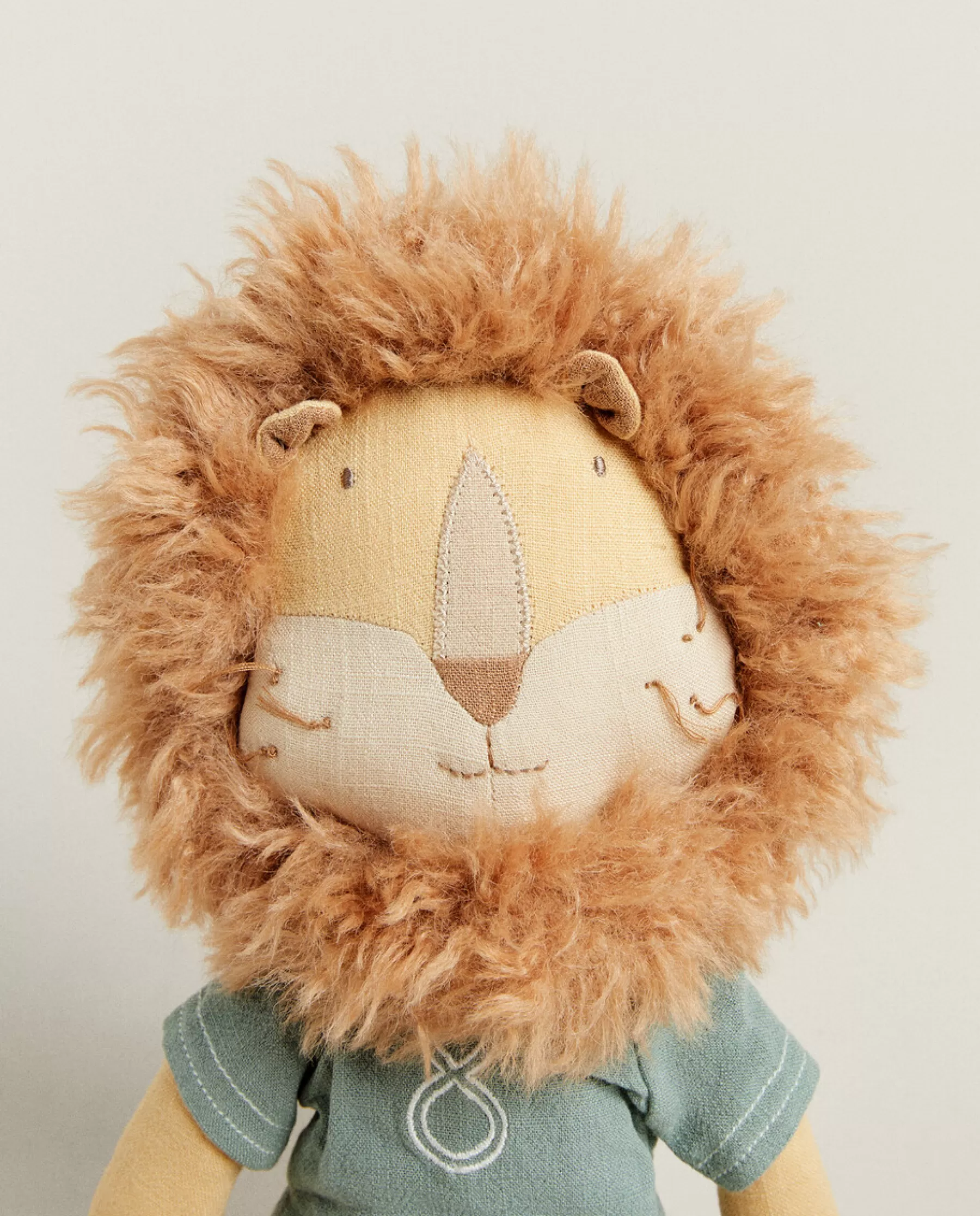 ZARA Home Lion Soccer Plush Toy | Playing