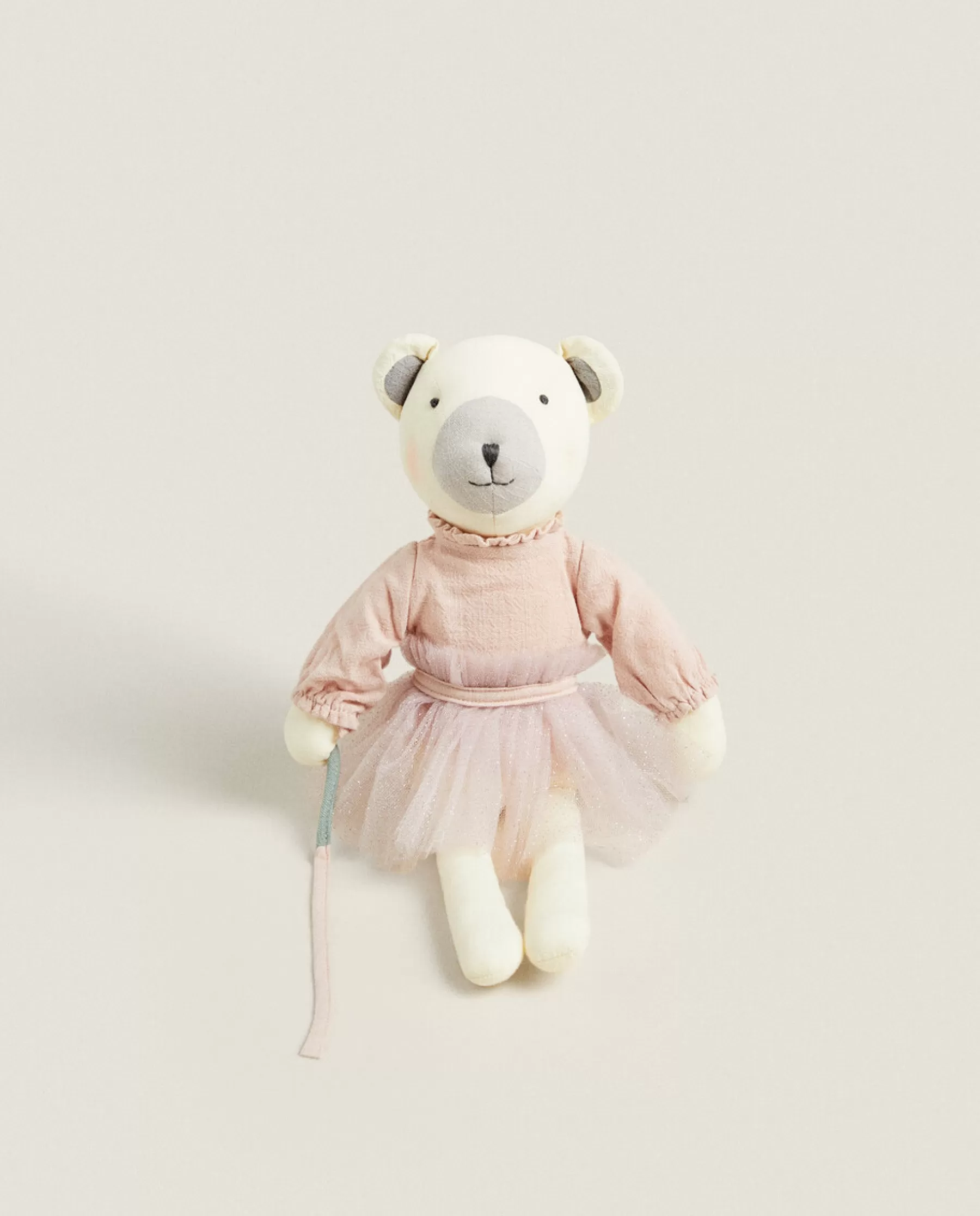 ZARA Home Little Bear Ballet Plush Toy | Playing