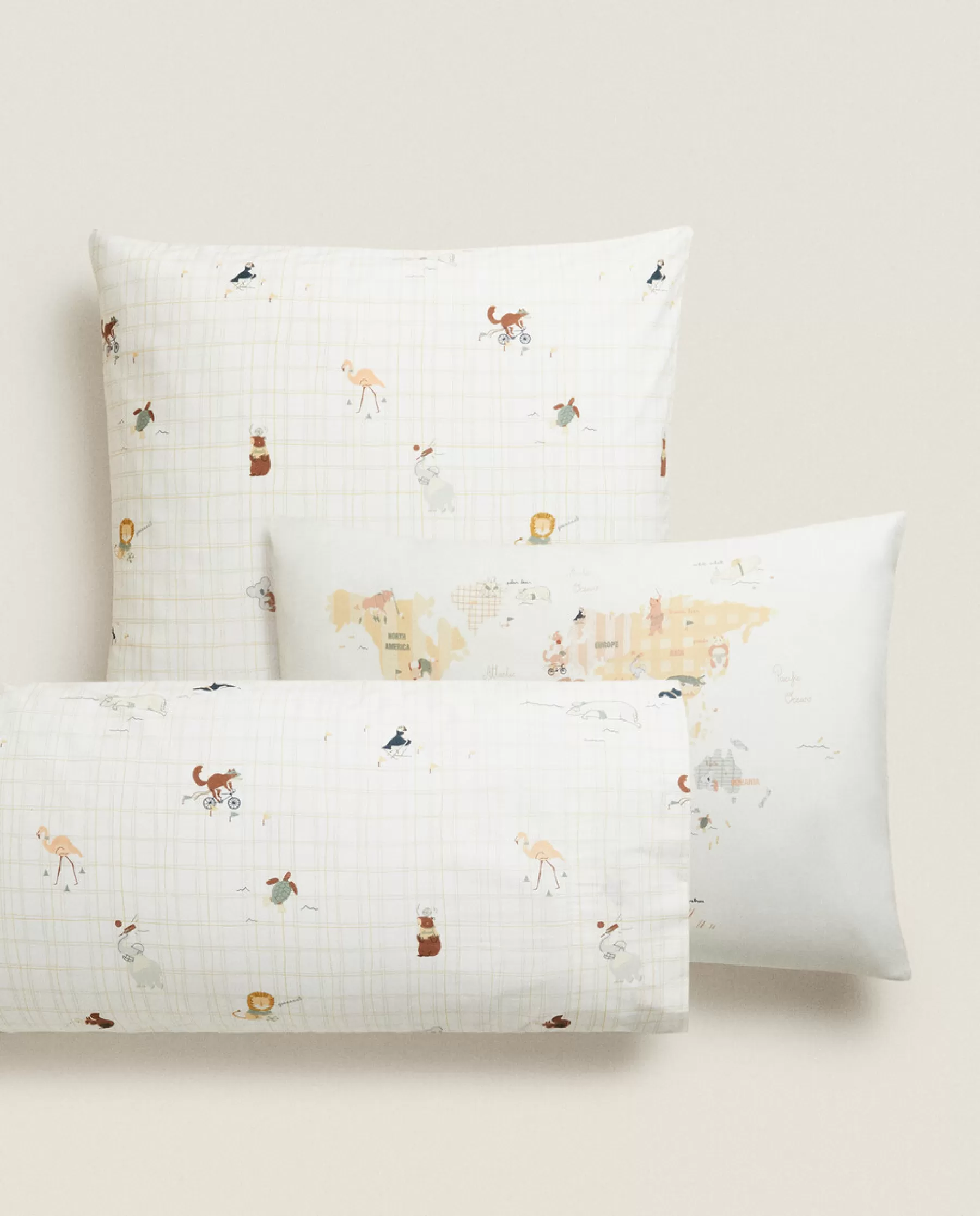 ZARA Home Map Pillowcase | Pillowcases