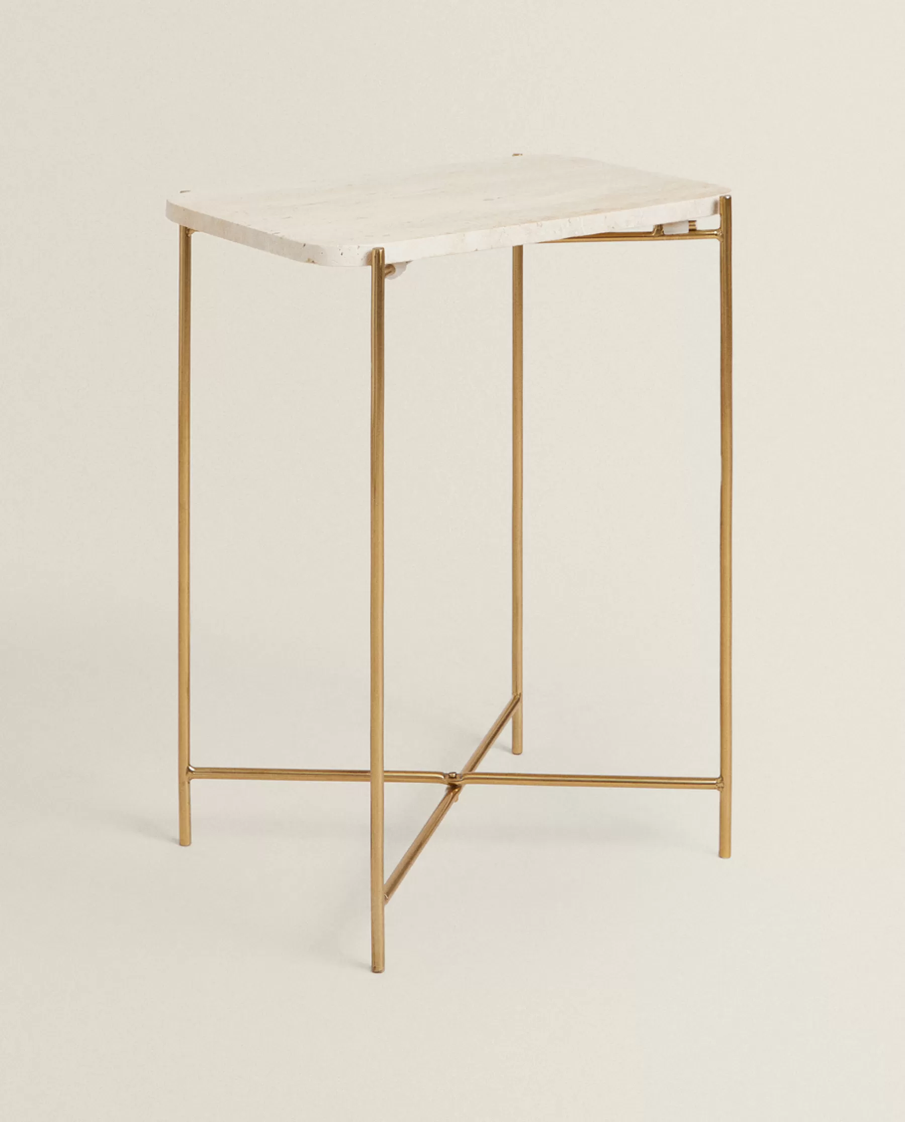 ZARA Home Marble Side Table | Bedside/Occasional Tables