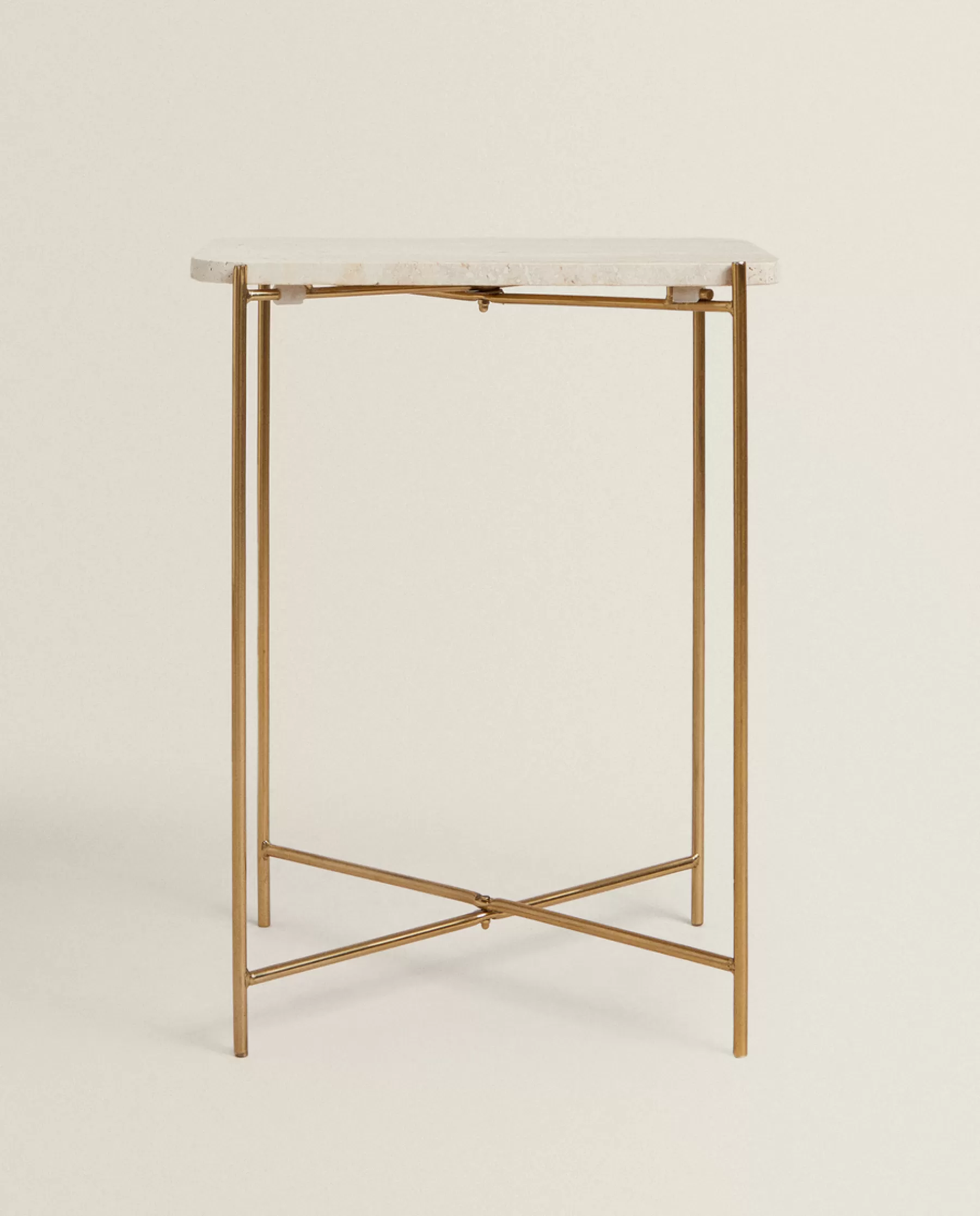 ZARA Home Marble Side Table | Bedside/Occasional Tables