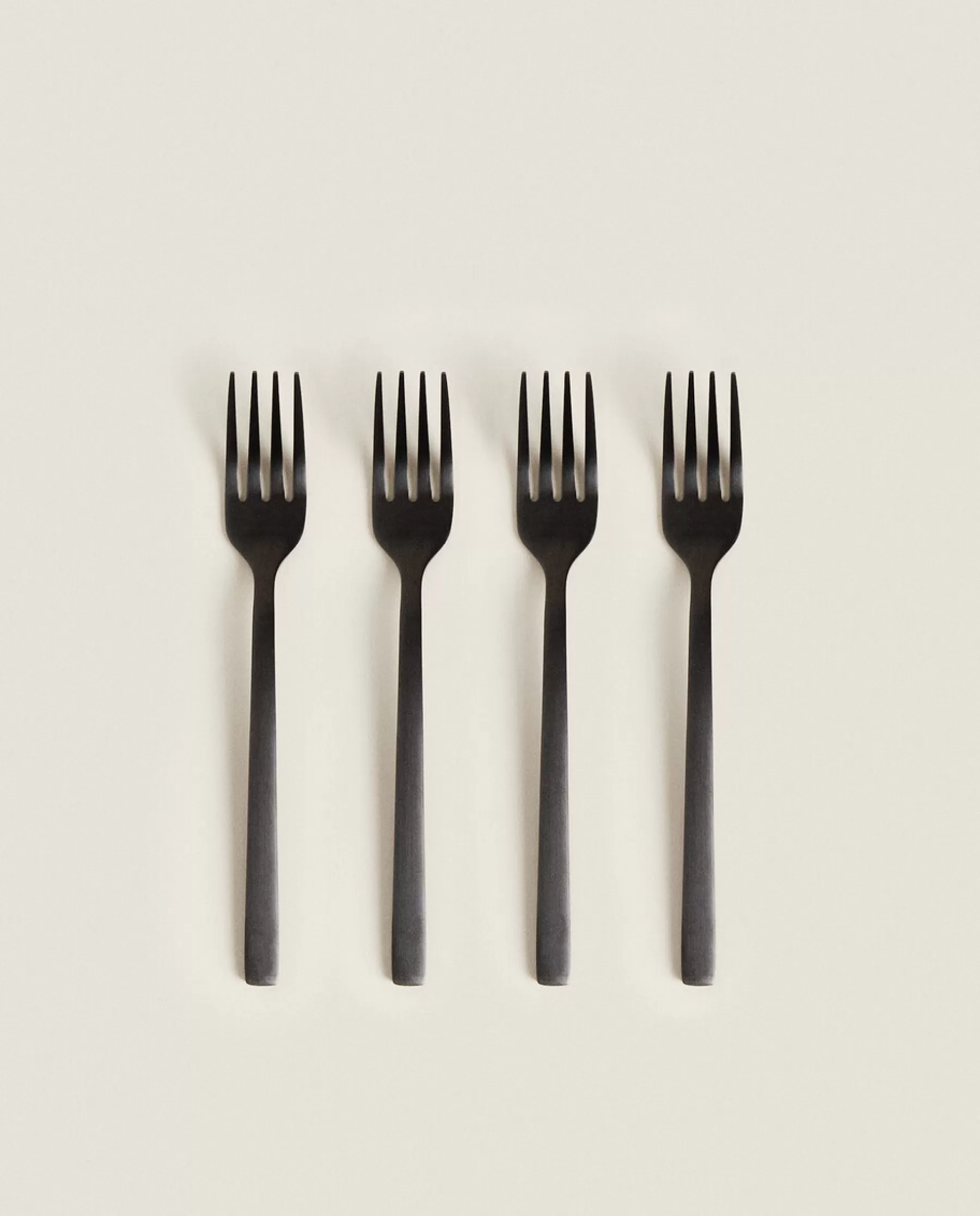 ZARA Home Matte Brunch Forks (Pack Of 4) | Cutlery