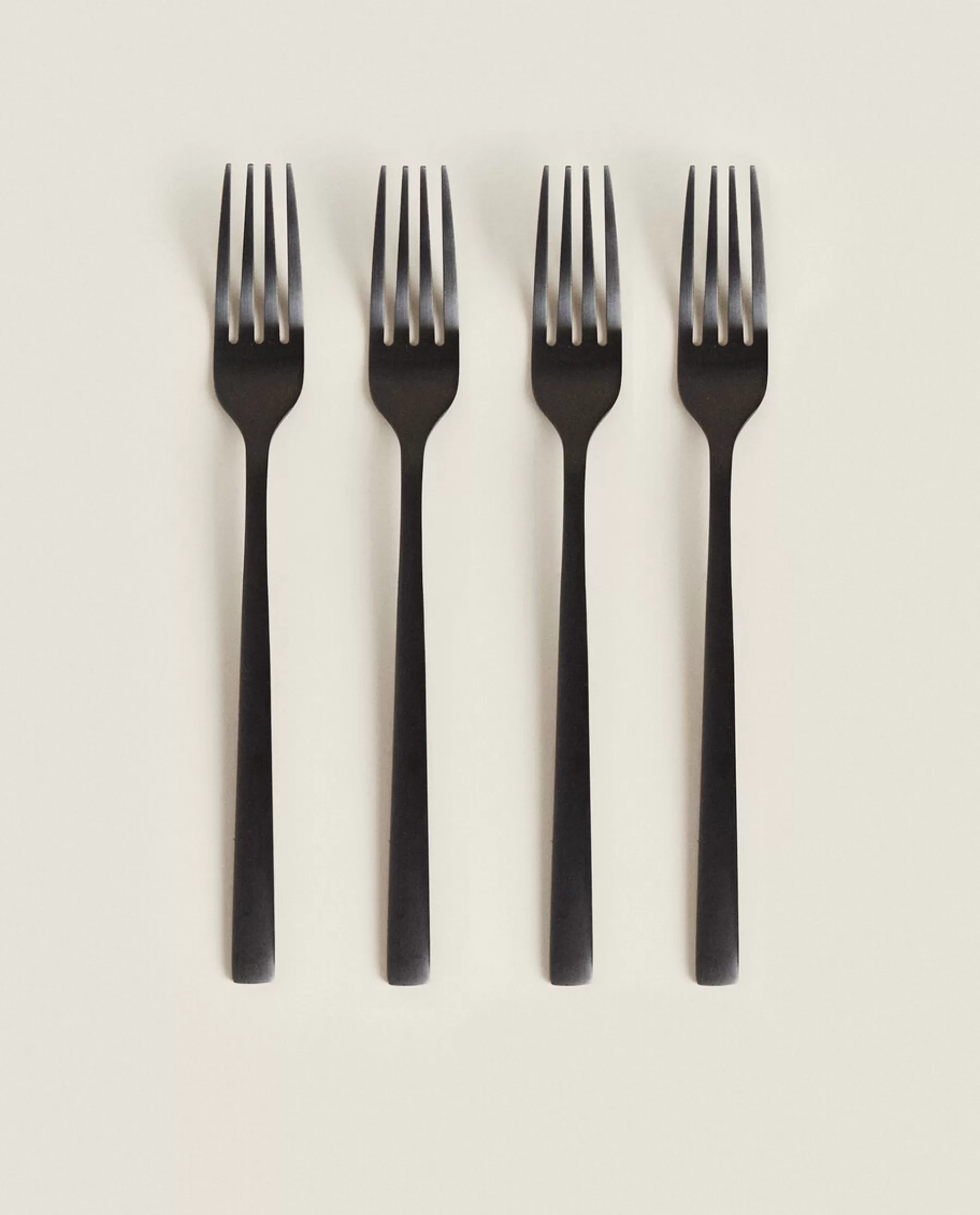 ZARA Home Matte Forks (Pack Of 4) | Cutlery