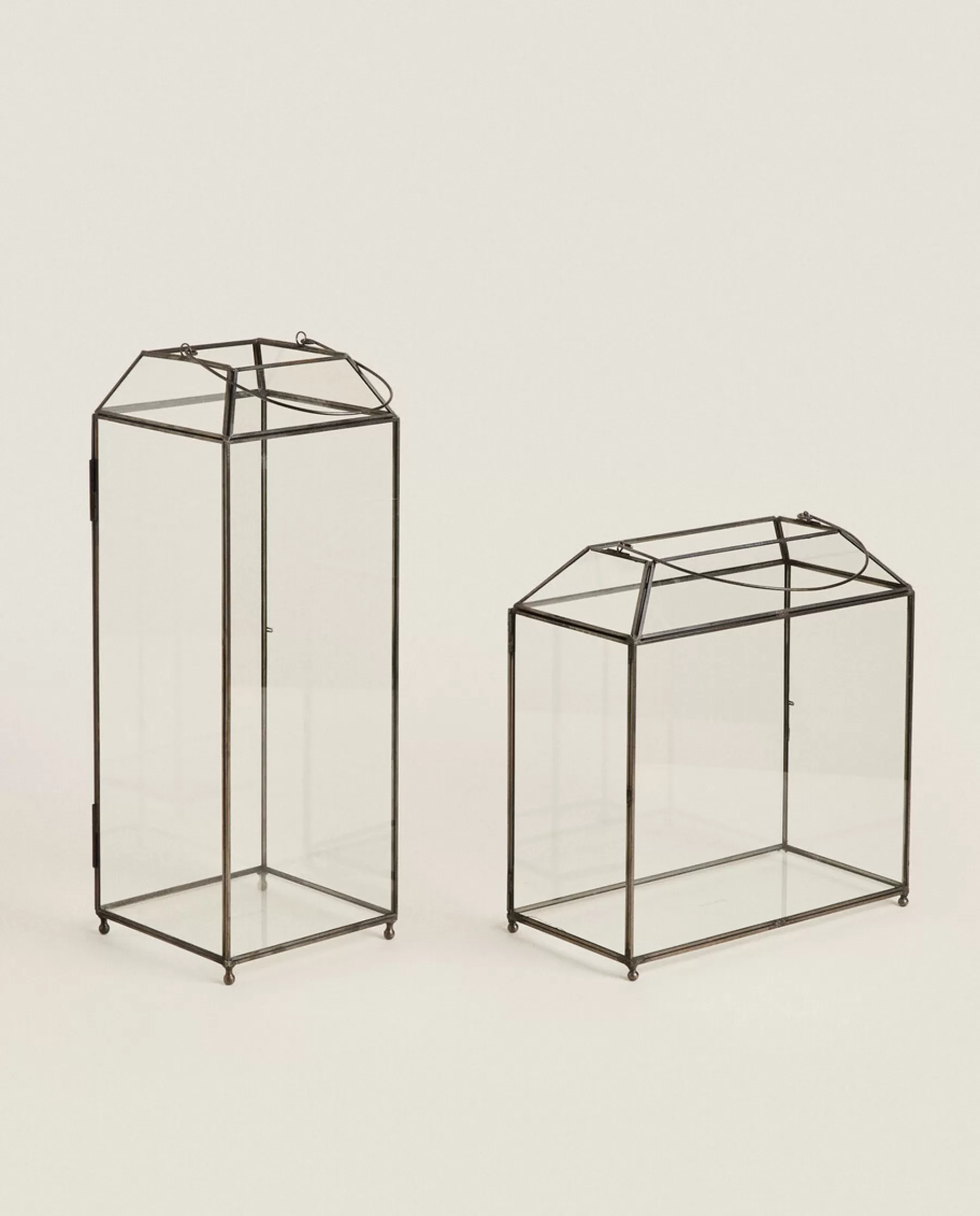 ZARA Home Metal Lantern | Candlesticks And Tealight Holders