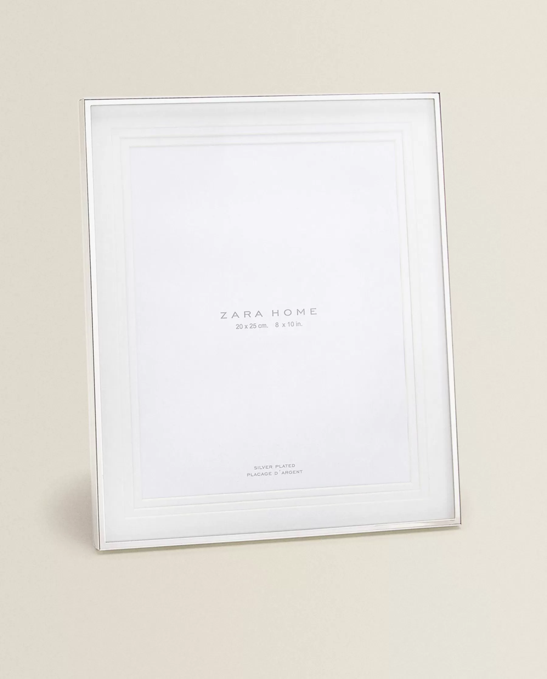 ZARA Home Metallic Frame With Triple Mat | Frames And Canvases