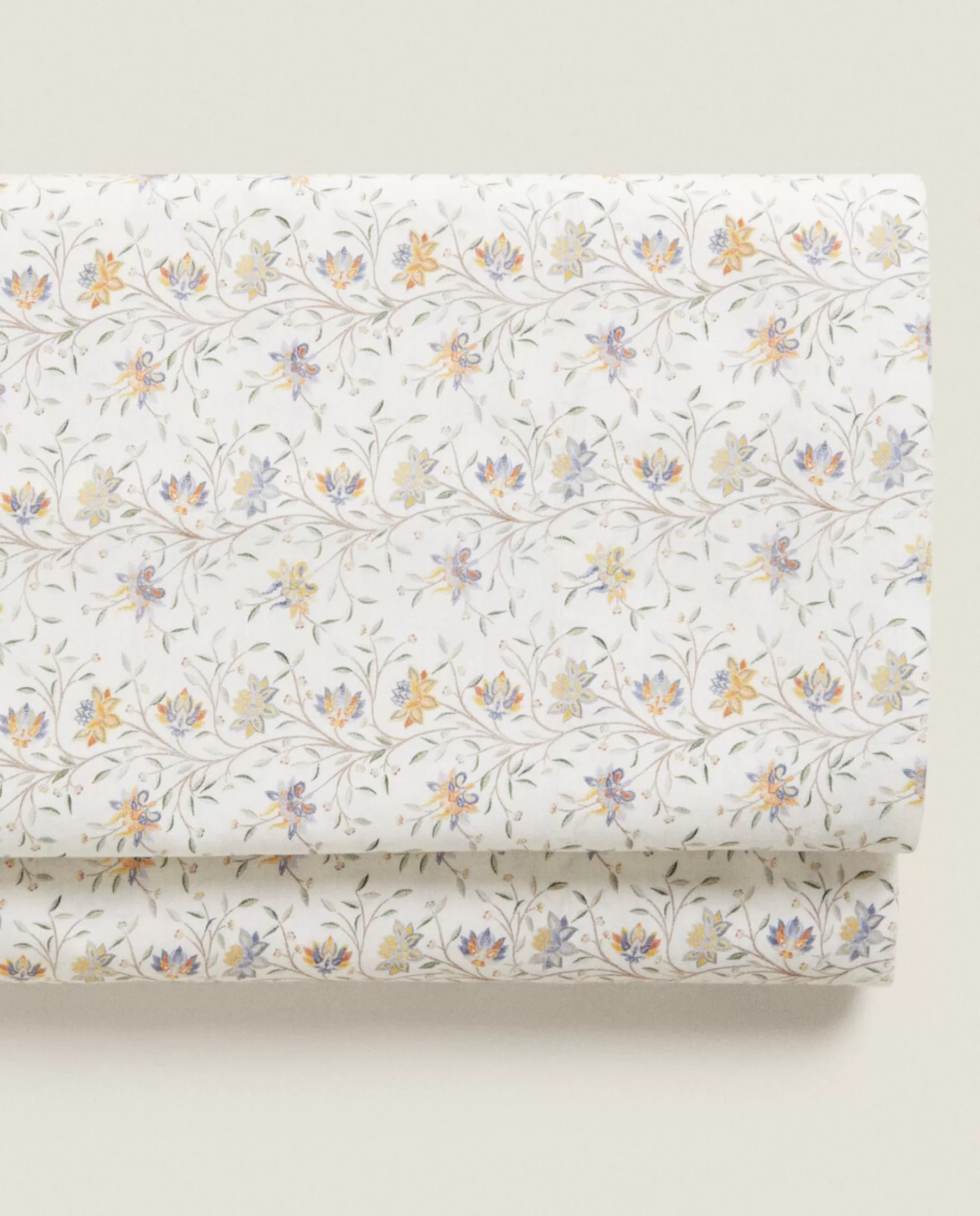 ZARA Home Mini Flower Print Flat Sheet | Flat Sheets