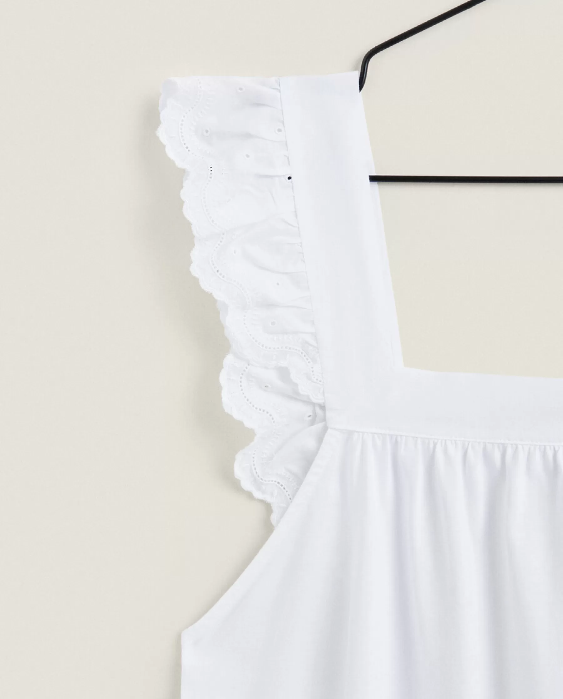 ZARA Home Nightgown With Ruffles | Nightdresses