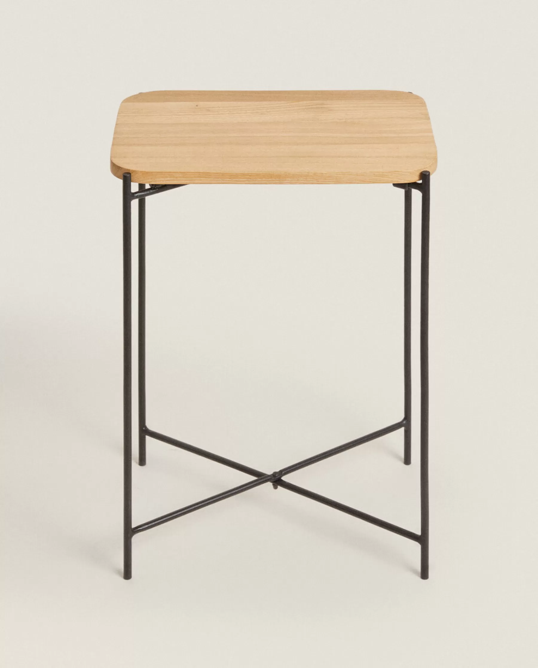 ZARA Home Oak Side Table | Bedside/Occasional Tables