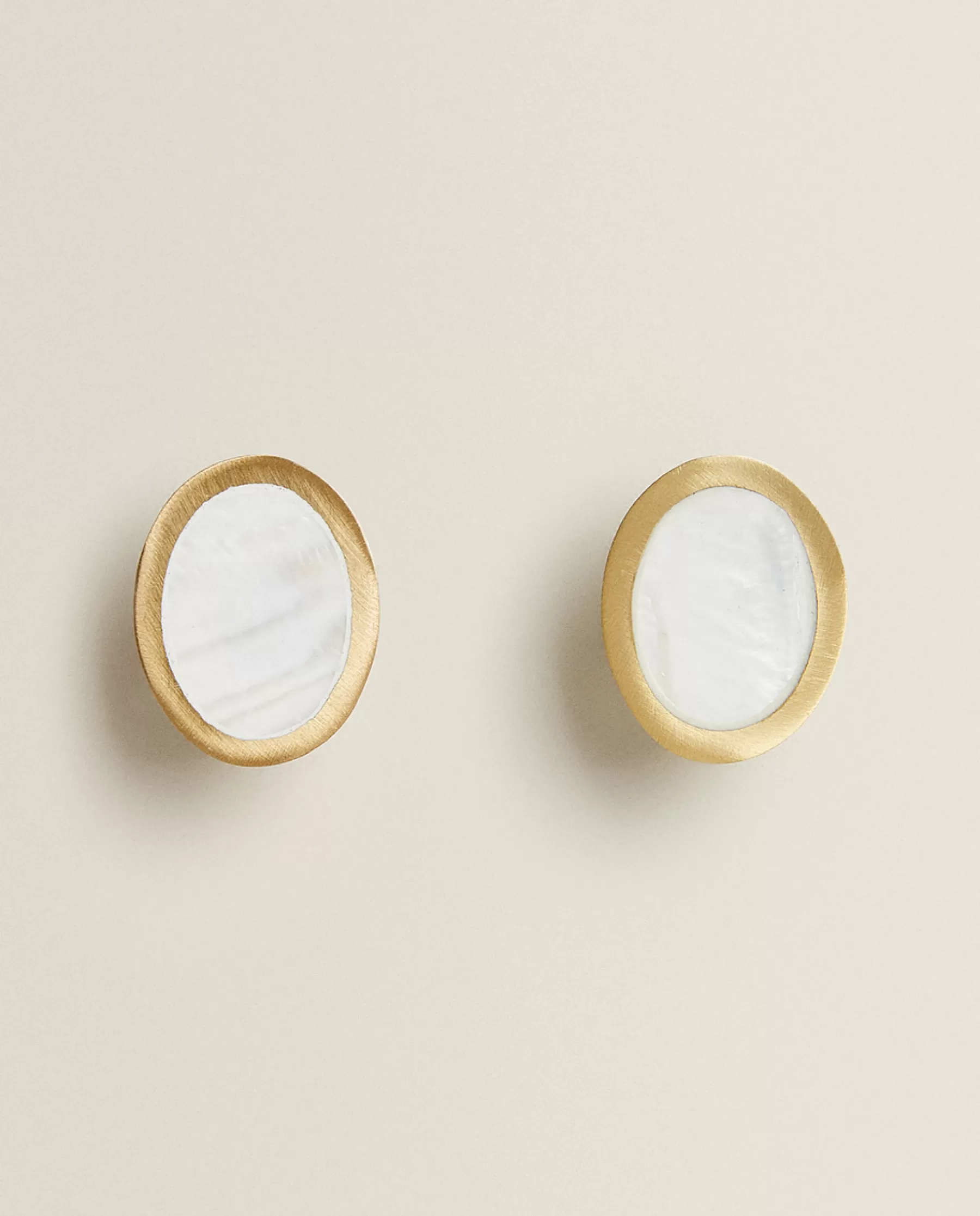 ZARA Home Oval Mother-Of-Pearl Door Knob (Pack Of 2) | Door Knobs