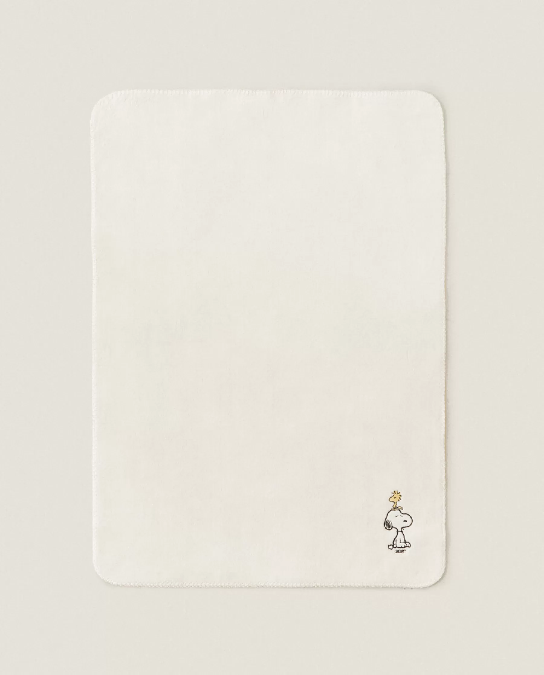 ZARA Home Peanuts™ Embroidered Blanket | Blankets