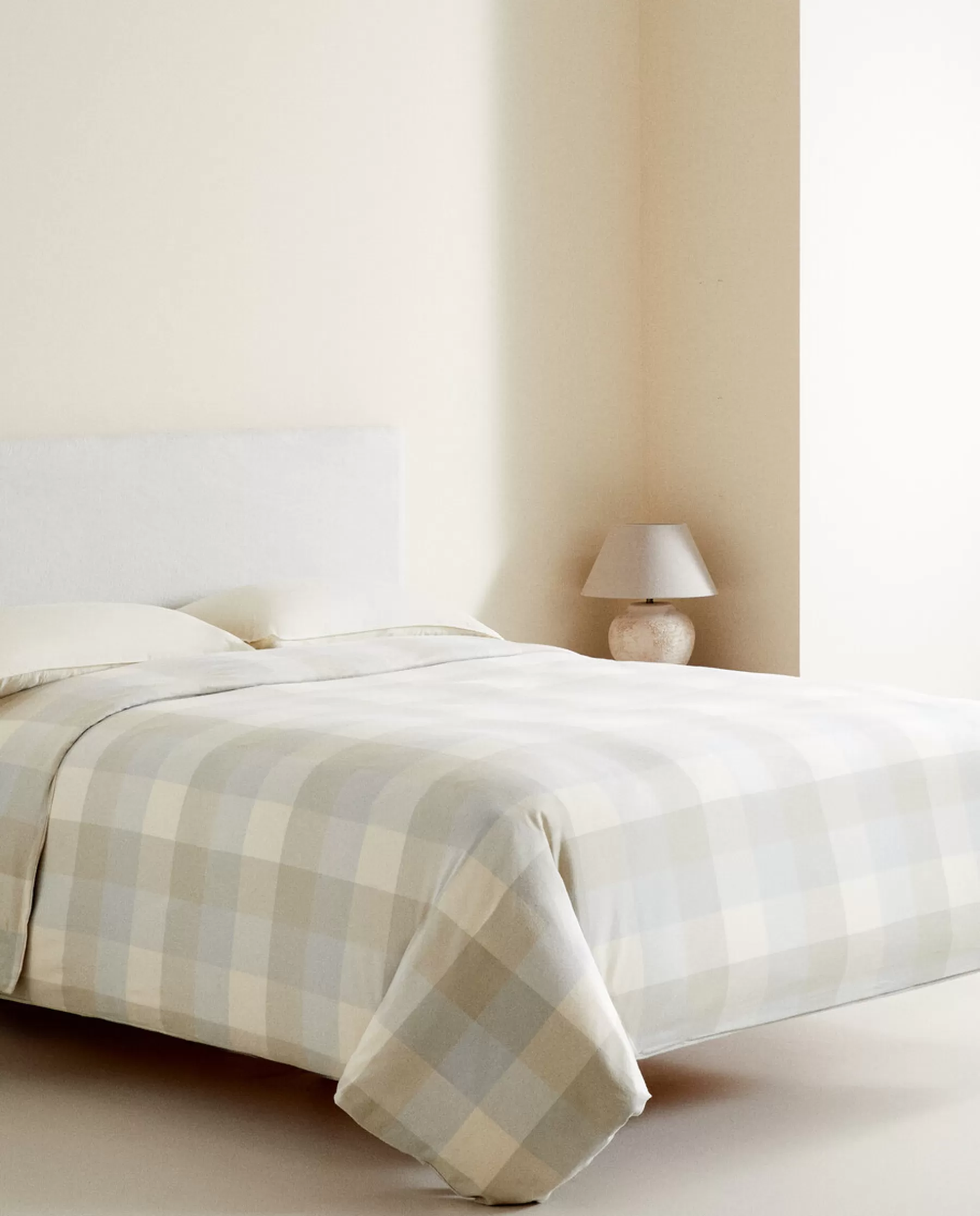 ZARA Home Plaid Flannel Duvet Cover | Duvet Covers