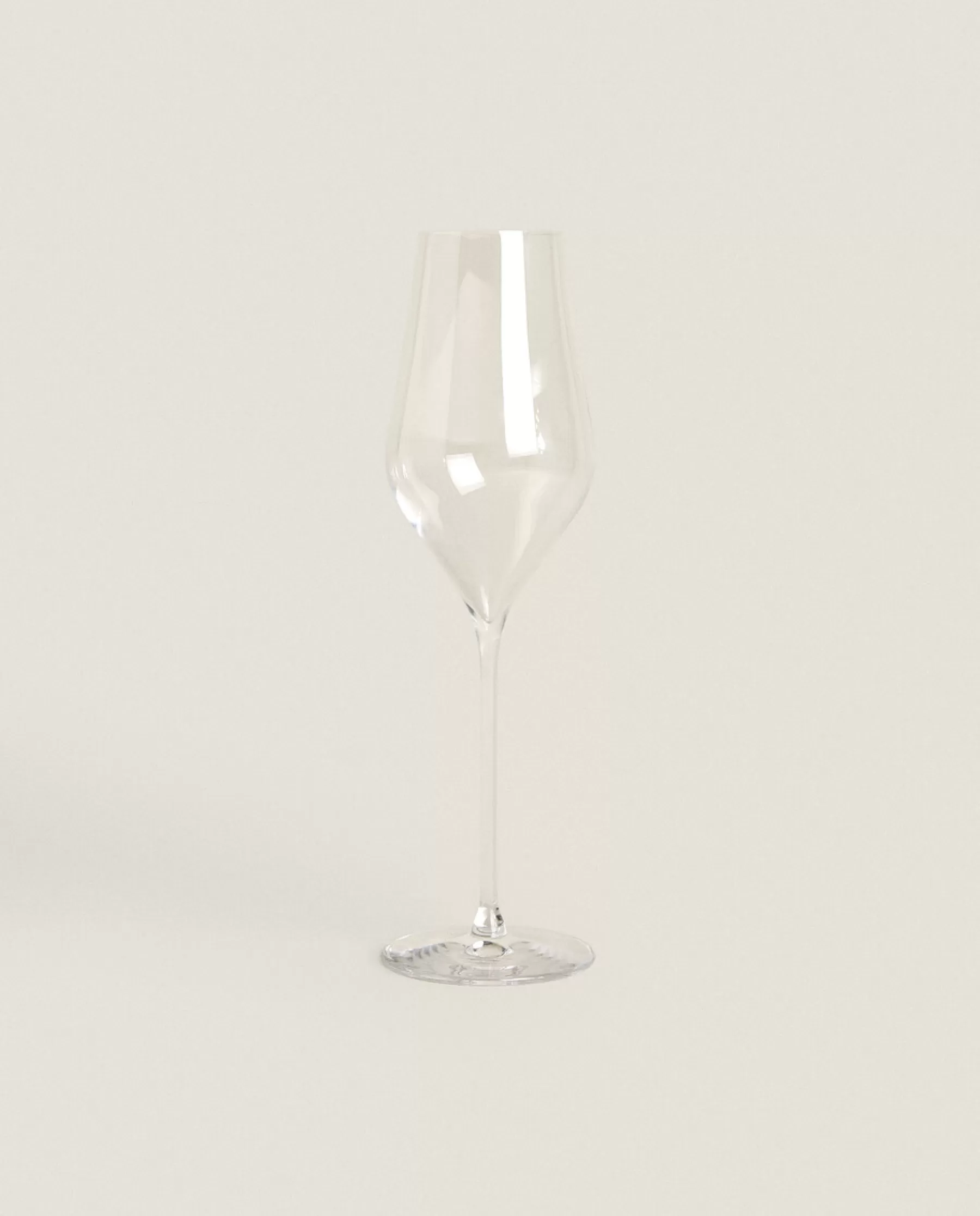 ZARA Home Plain Crystalline Sparkling Wine Flute | Glasses And Flutes