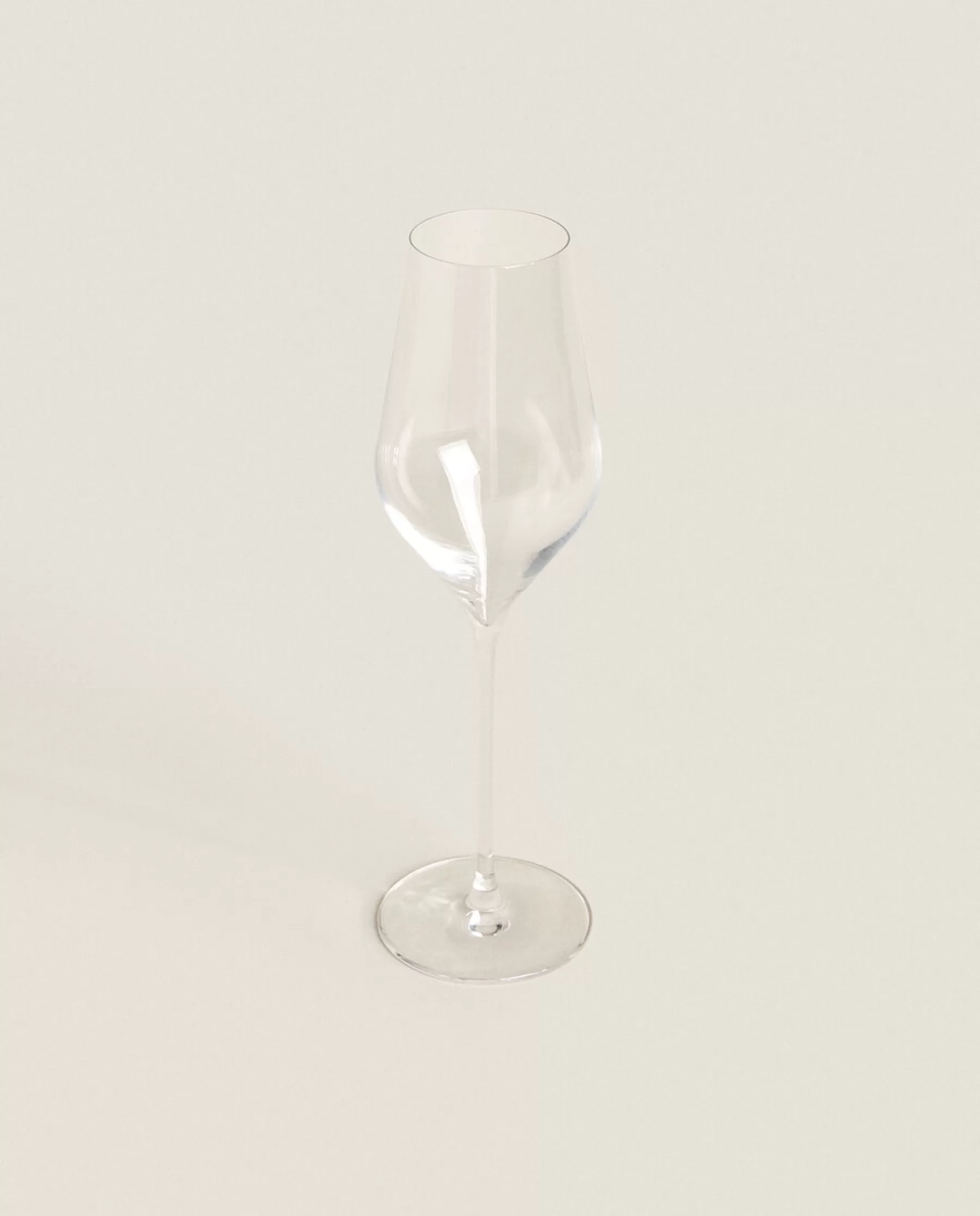 ZARA Home Plain Crystalline Sparkling Wine Flute | Glasses And Flutes