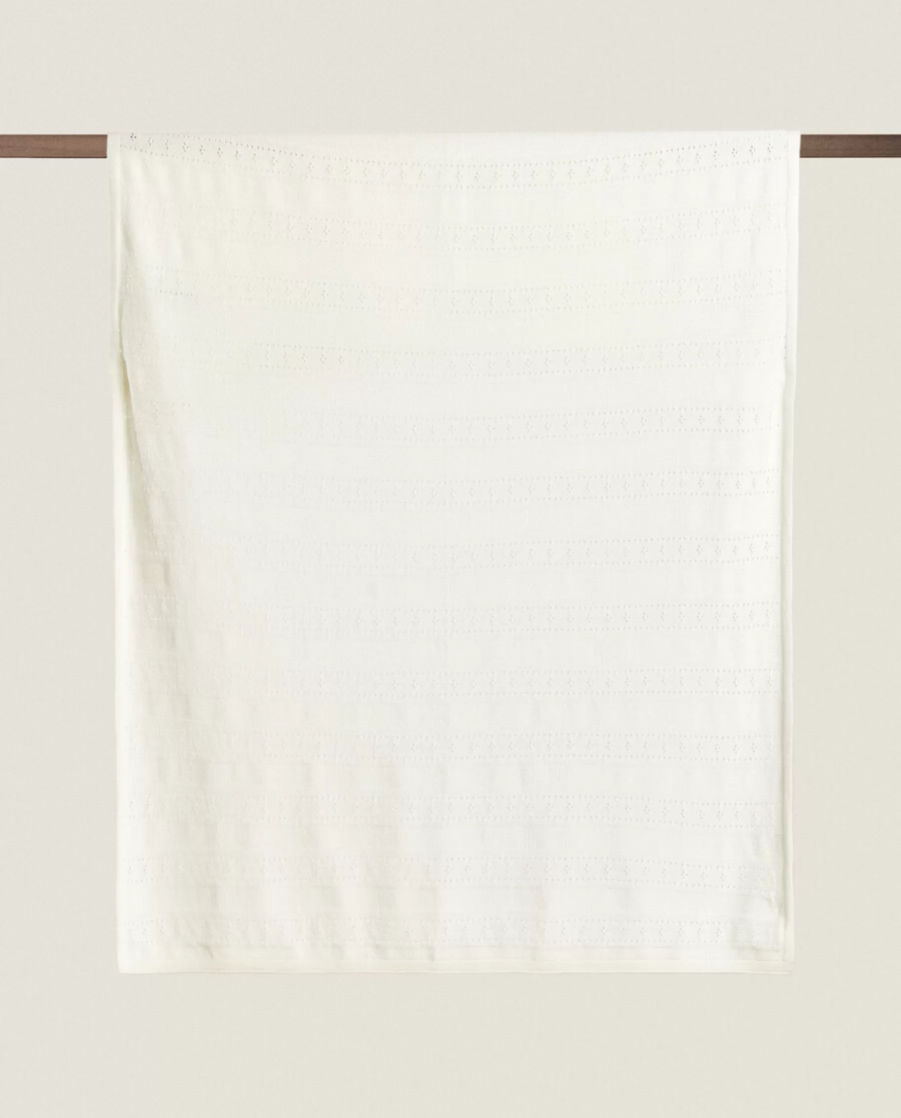 ZARA Home Pointelle Cotton Blanket | Blankets