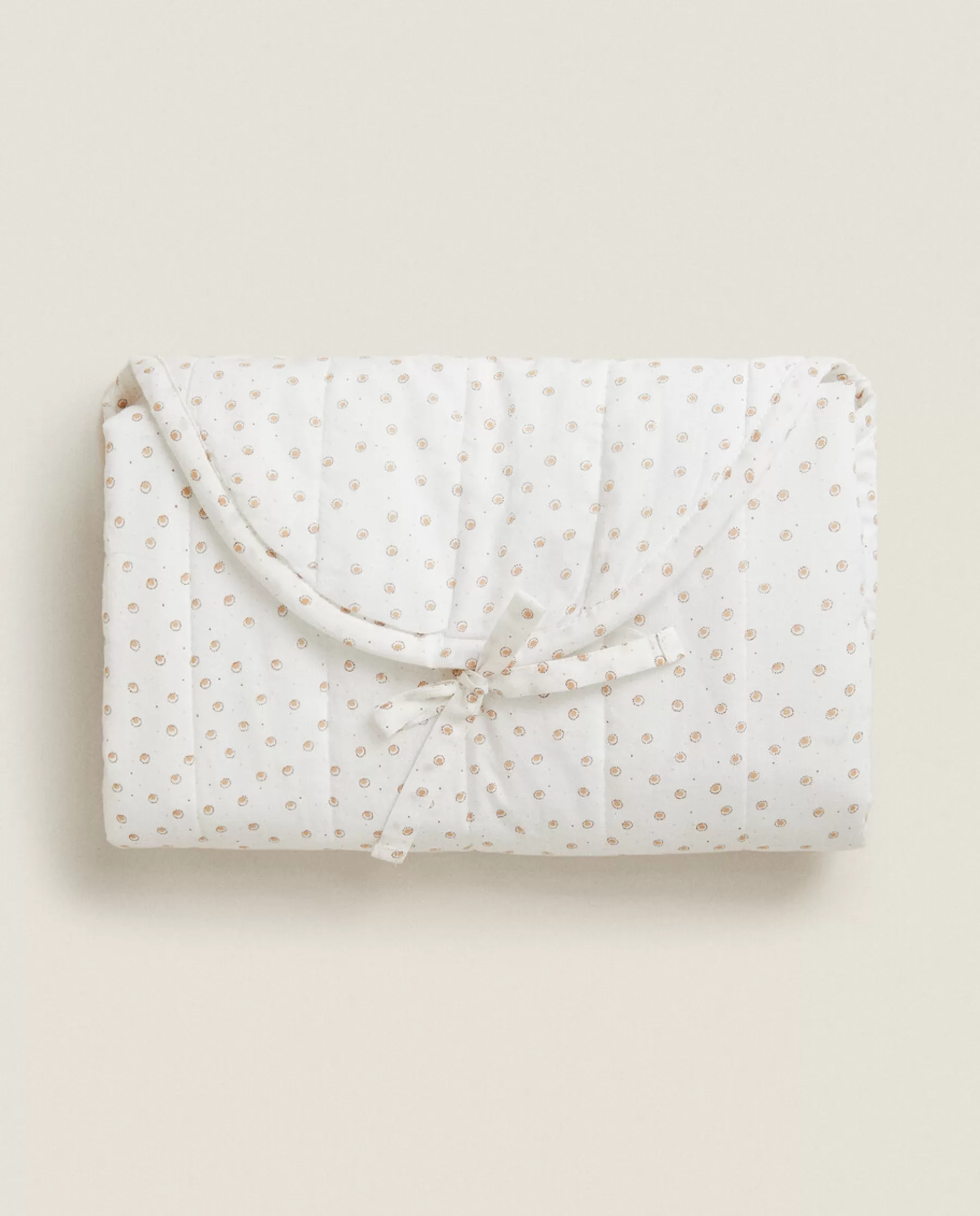 ZARA Home Polka Dot Cotton Changing Mat | Accessories