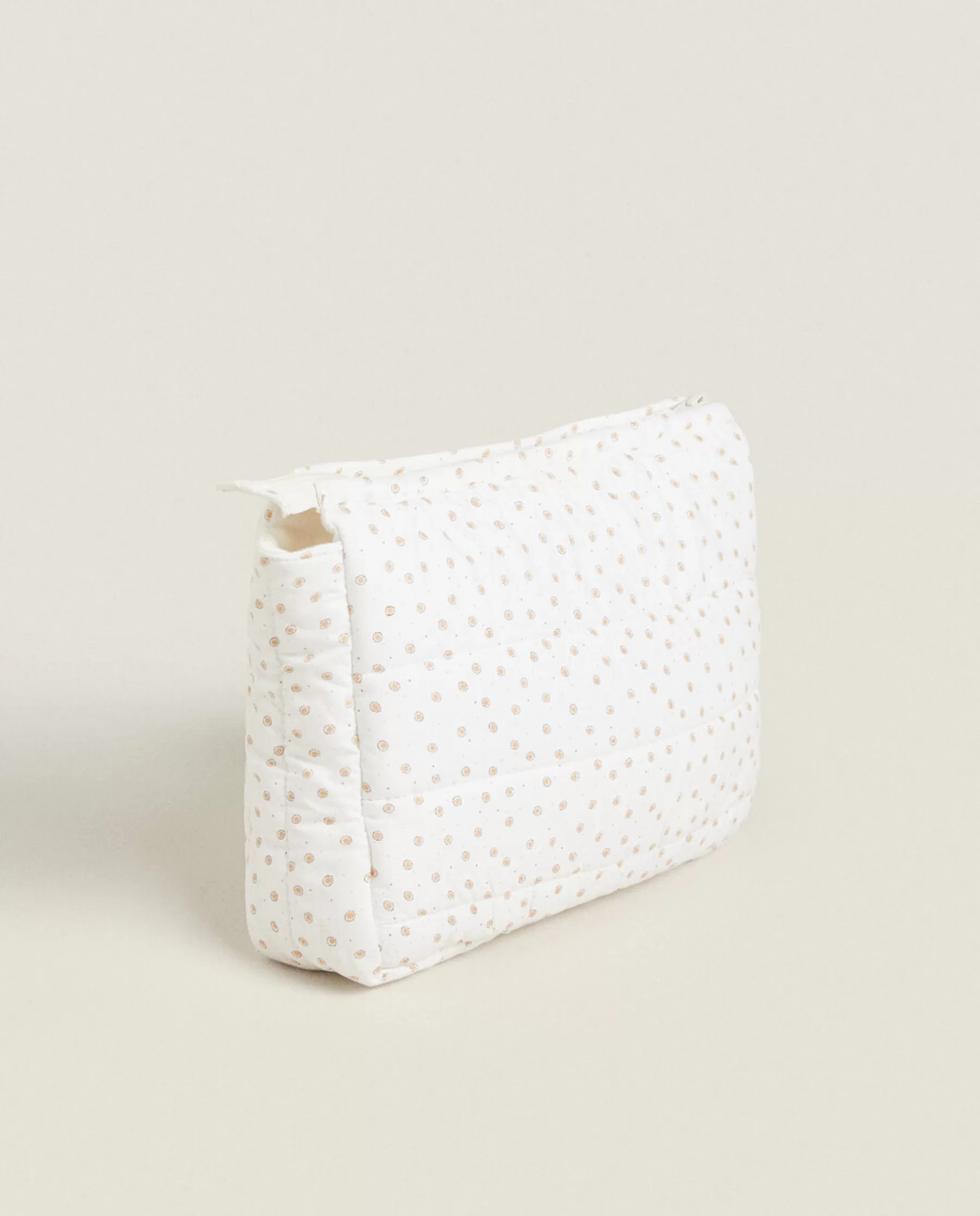 ZARA Home Polka Dot Cotton Toiletry Bag | Toiletry Bags