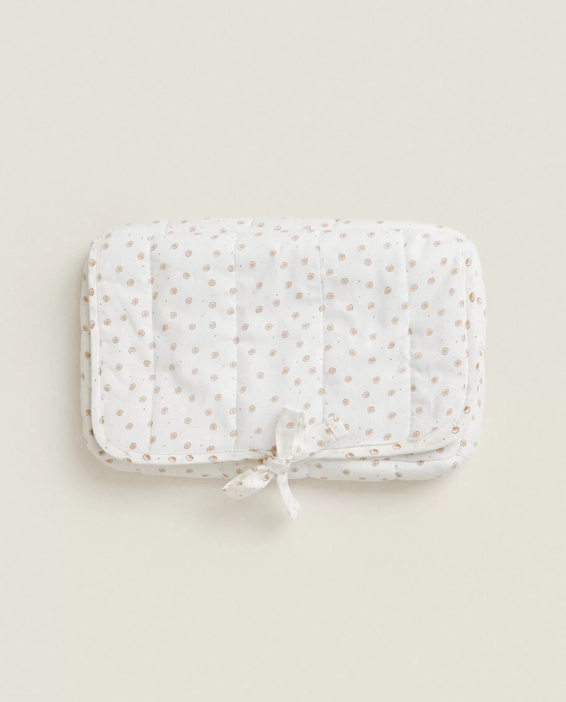 ZARA Home Polka Dot Muslin Wipe Holder | Accessories