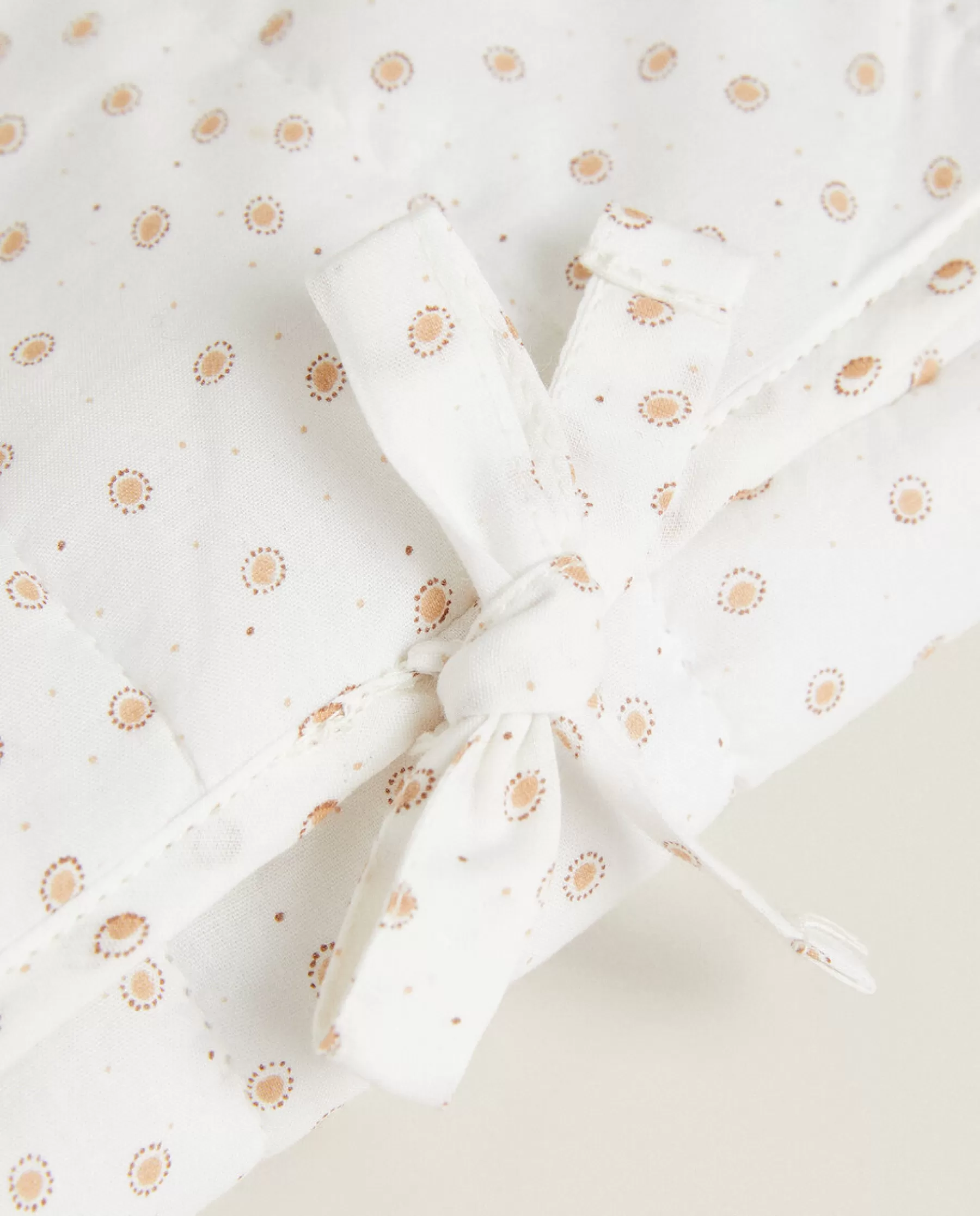 ZARA Home Polka Dot Muslin Wipe Holder | Accessories