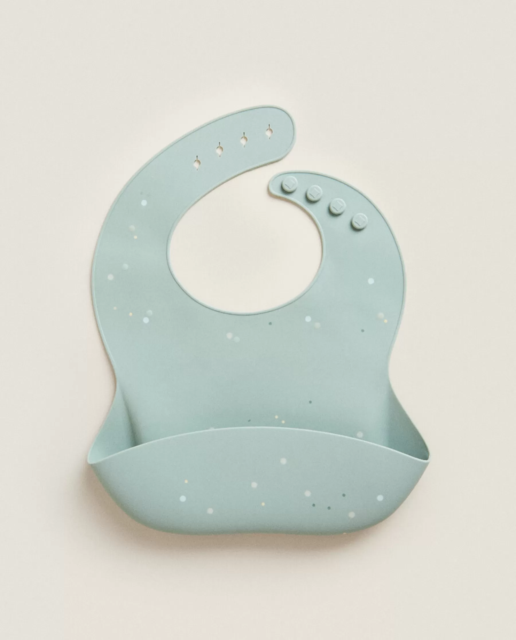 ZARA Home Polka Dot Silicone Bib | Mealtime