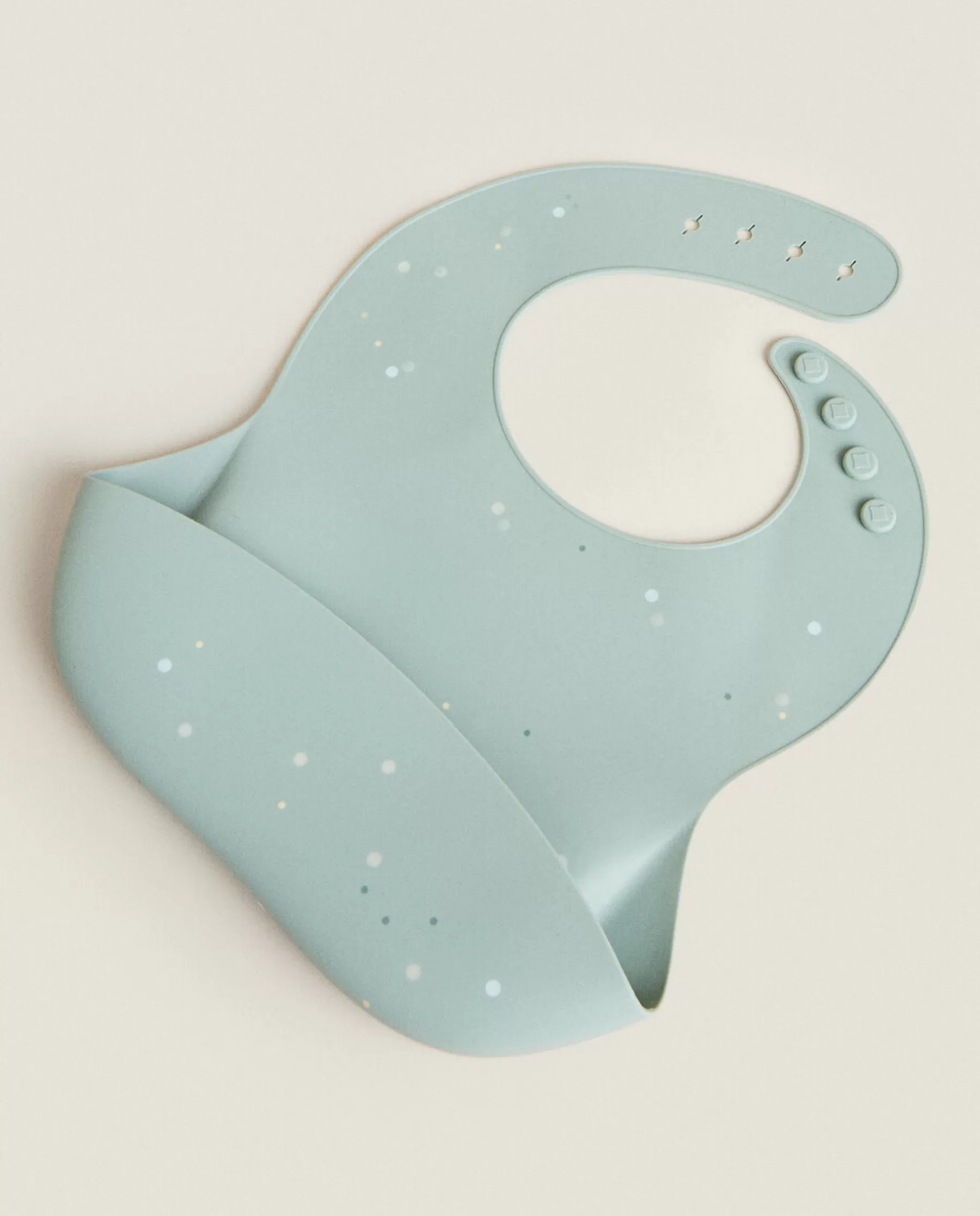 ZARA Home Polka Dot Silicone Bib | Mealtime