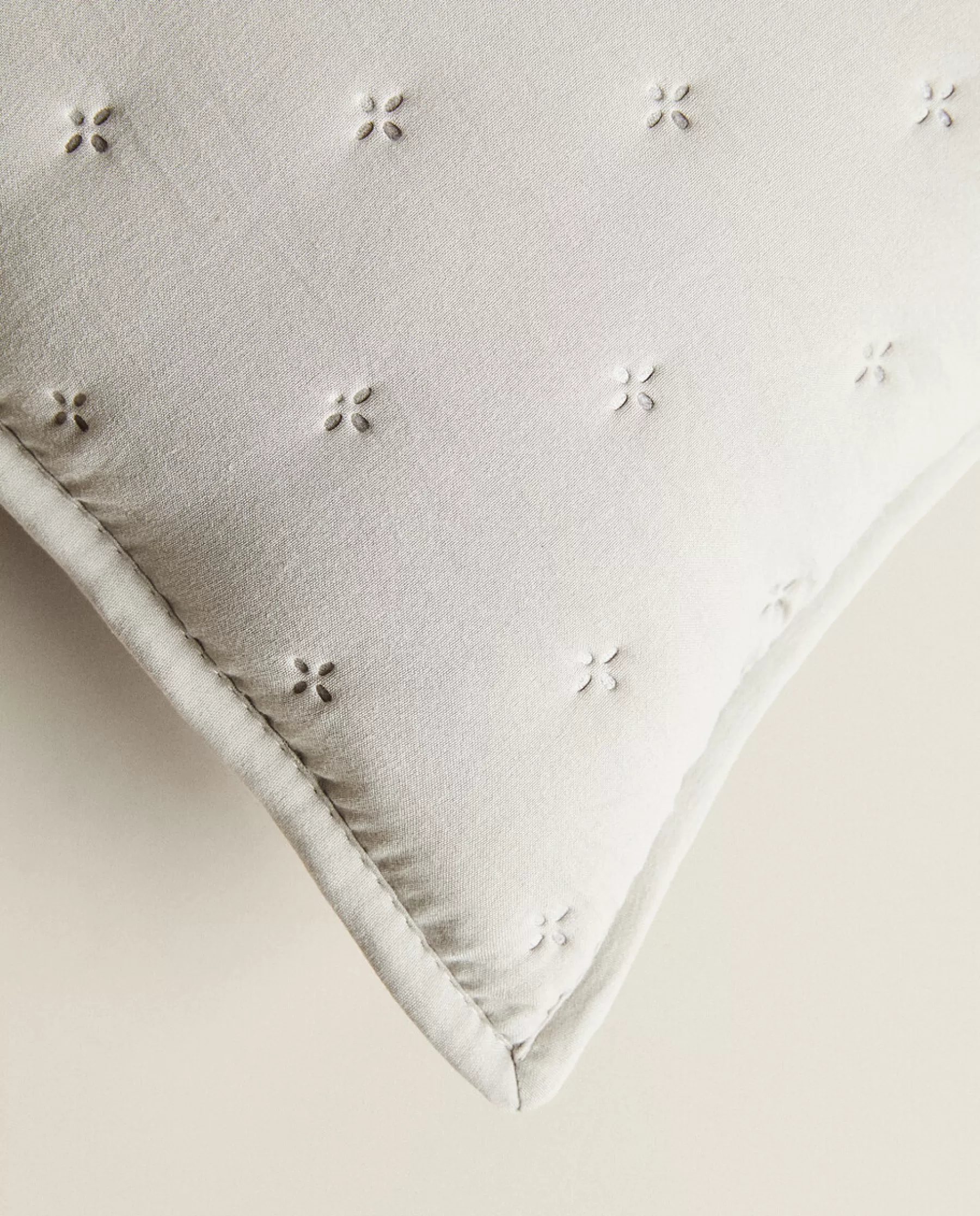 ZARA Home Quilted Dotted Throw Pillow Cover | Quilts